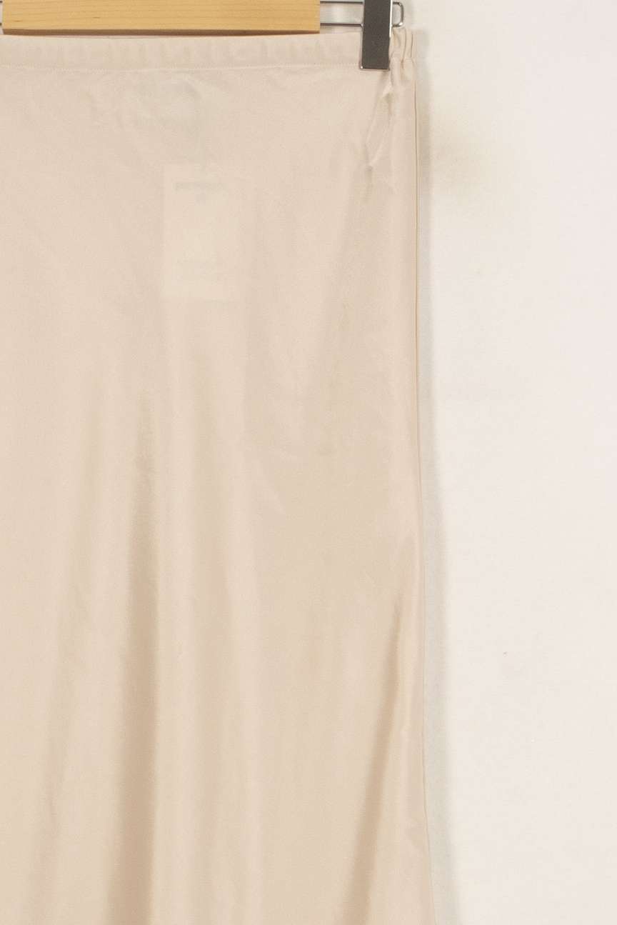 Jupe Satinée Beige - Taille S/36 - Image 3