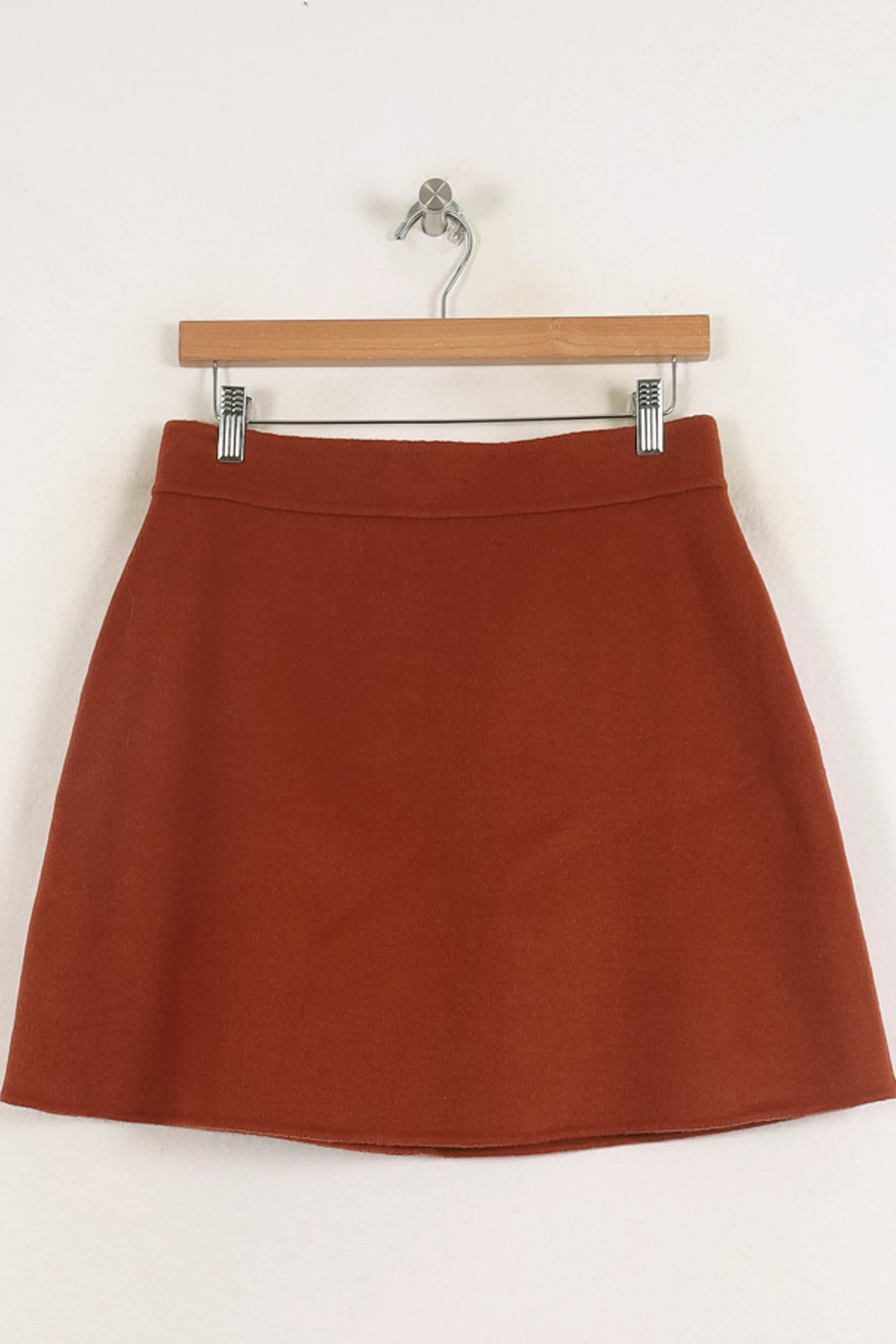 Jupe Trapèze Bordeaux - Taille L/40 - Image 2