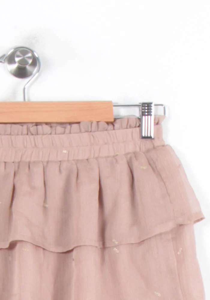 Jupe Volantée Beige - Taille S/36 - Image 3