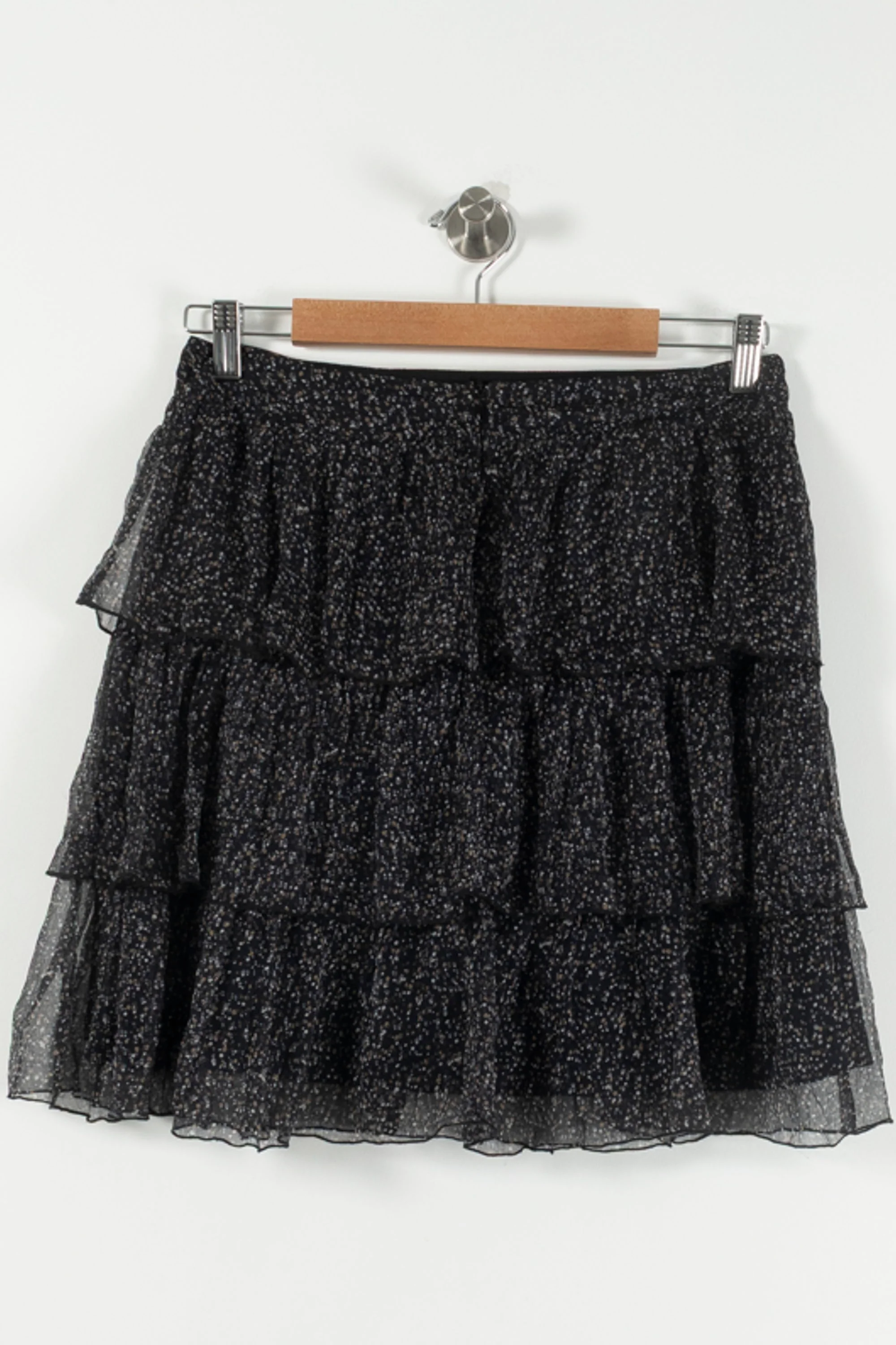 Jupe Volantée Noire et Blanche - Taille M/38 - Image 4