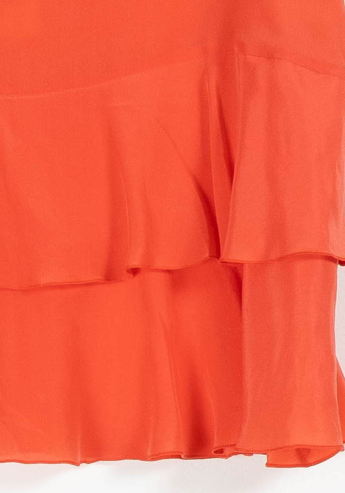 Jupe Volantée Orange - Taille XL/42 - Image 3