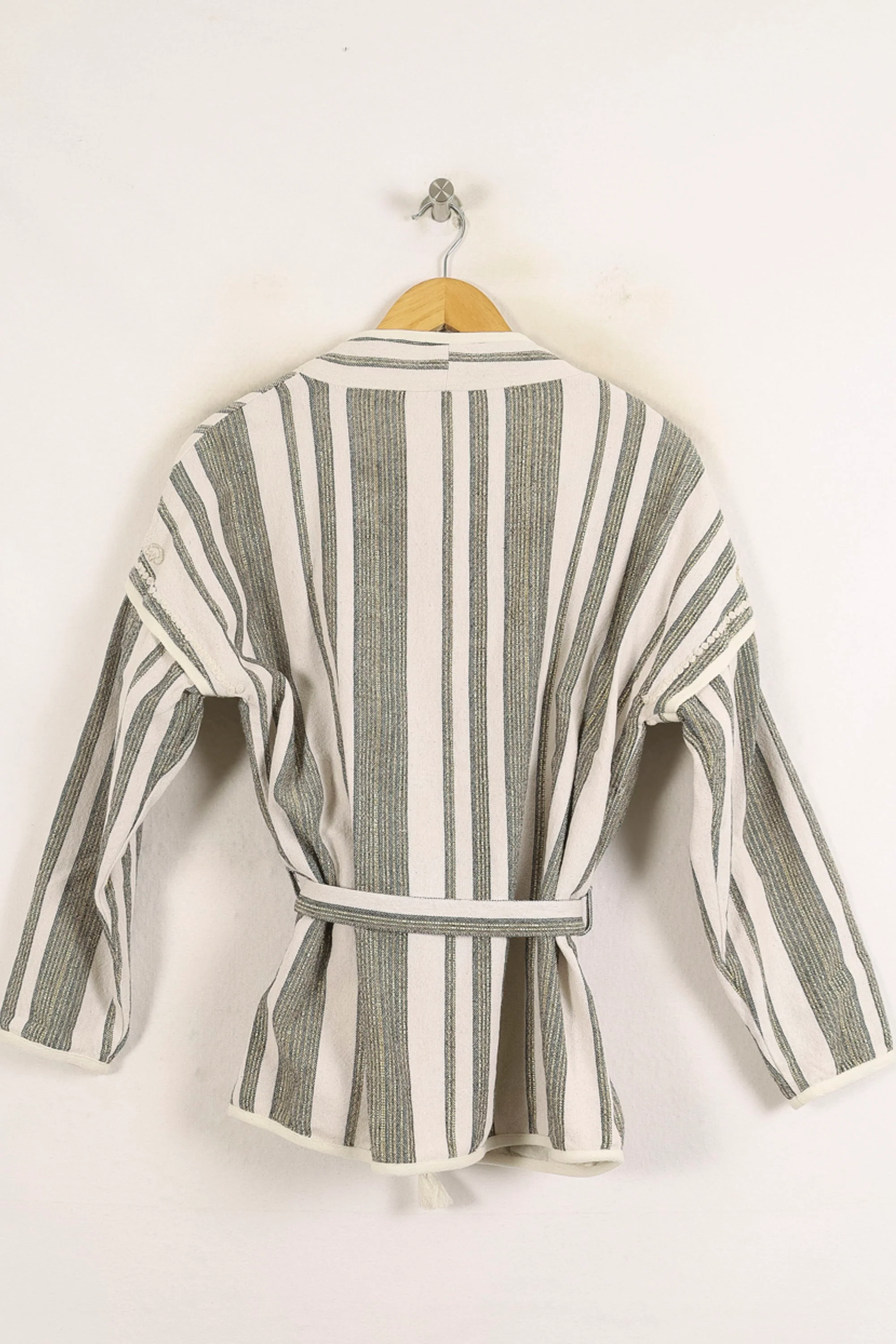 Kimono Blanc et Vert - Taille S/36 - Image 4