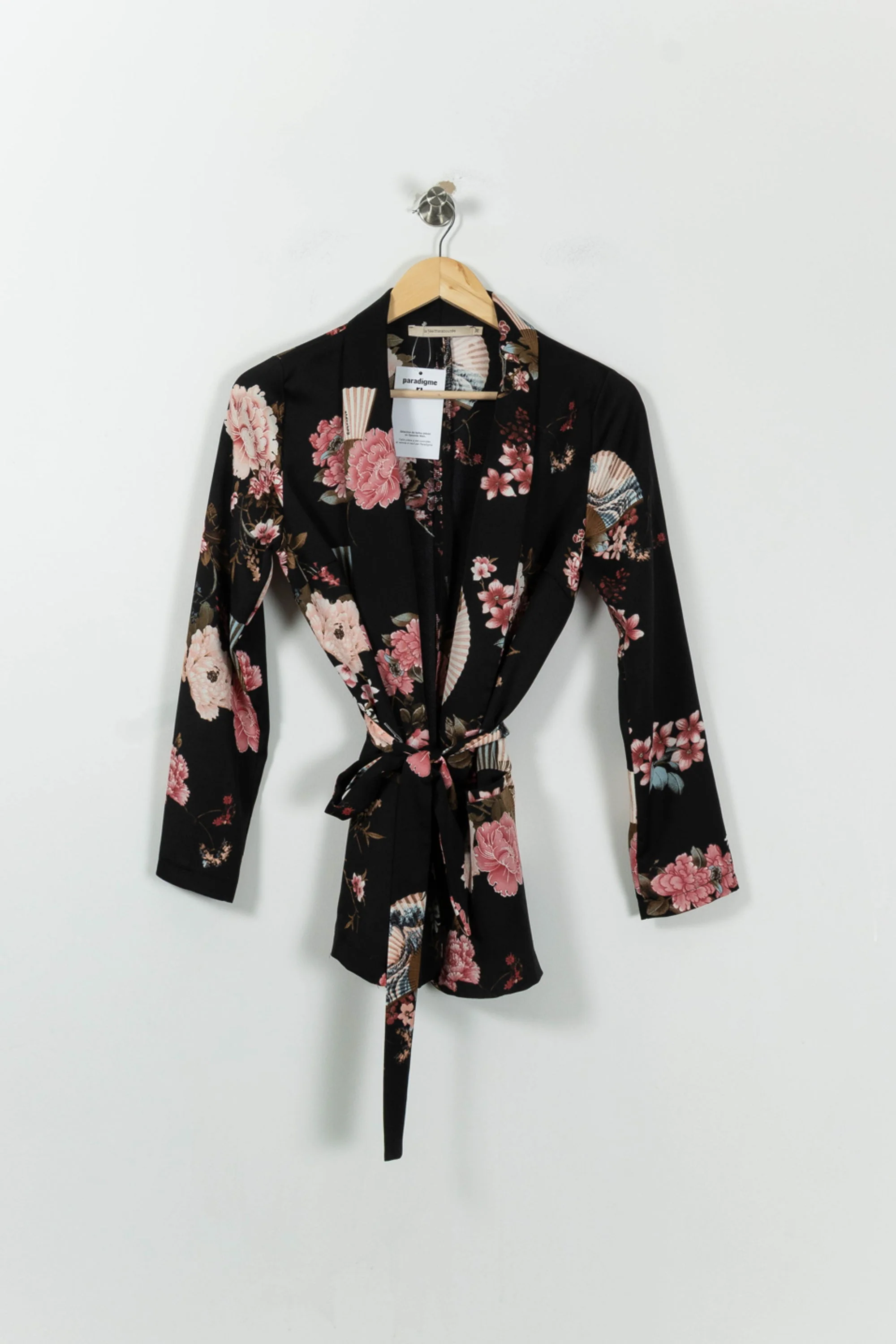 Kimono Noir et Rose - Taille M/38 - Image 2