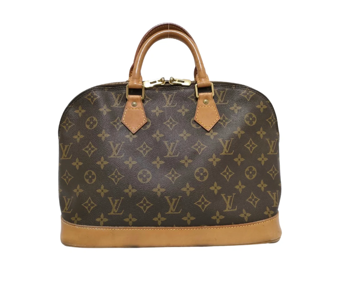 Louis Vuitton Alma Handbag Monogram Canvas