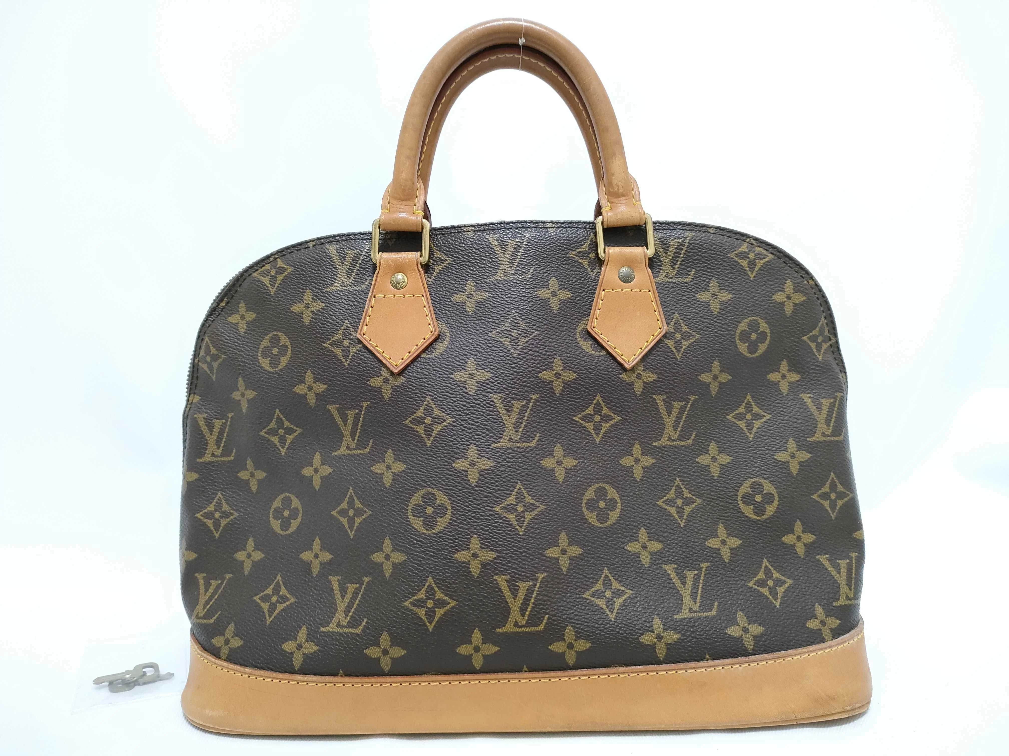 Louis Vuitton Alma Handbag Monogram Canvas - Image 2
