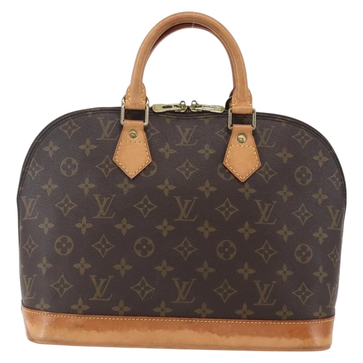 Louis Vuitton Alma Handbag Monogram Canvas - Image 3