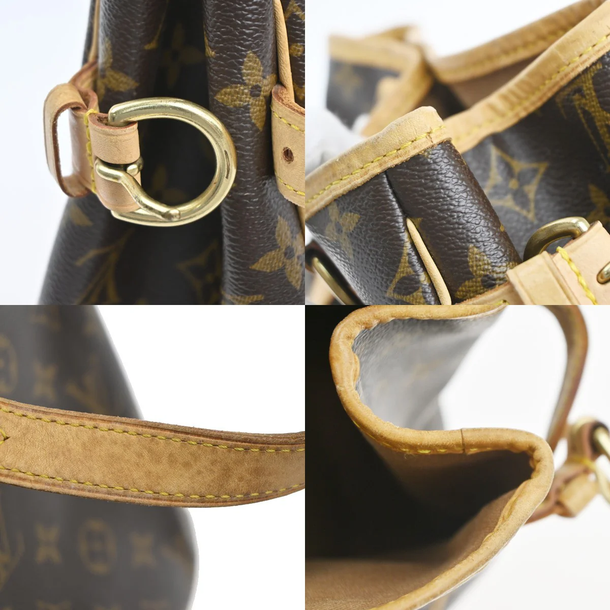Louis Vuitton Batignolles Handbag Monogram Canvas - Image 12