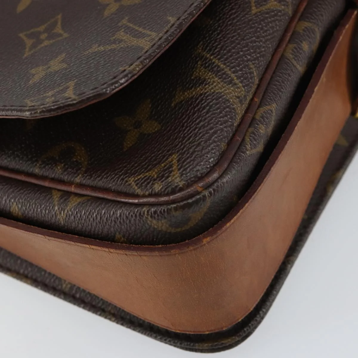 Louis Vuitton Cartouchiere Handbag Monogram Canvas - Image 9