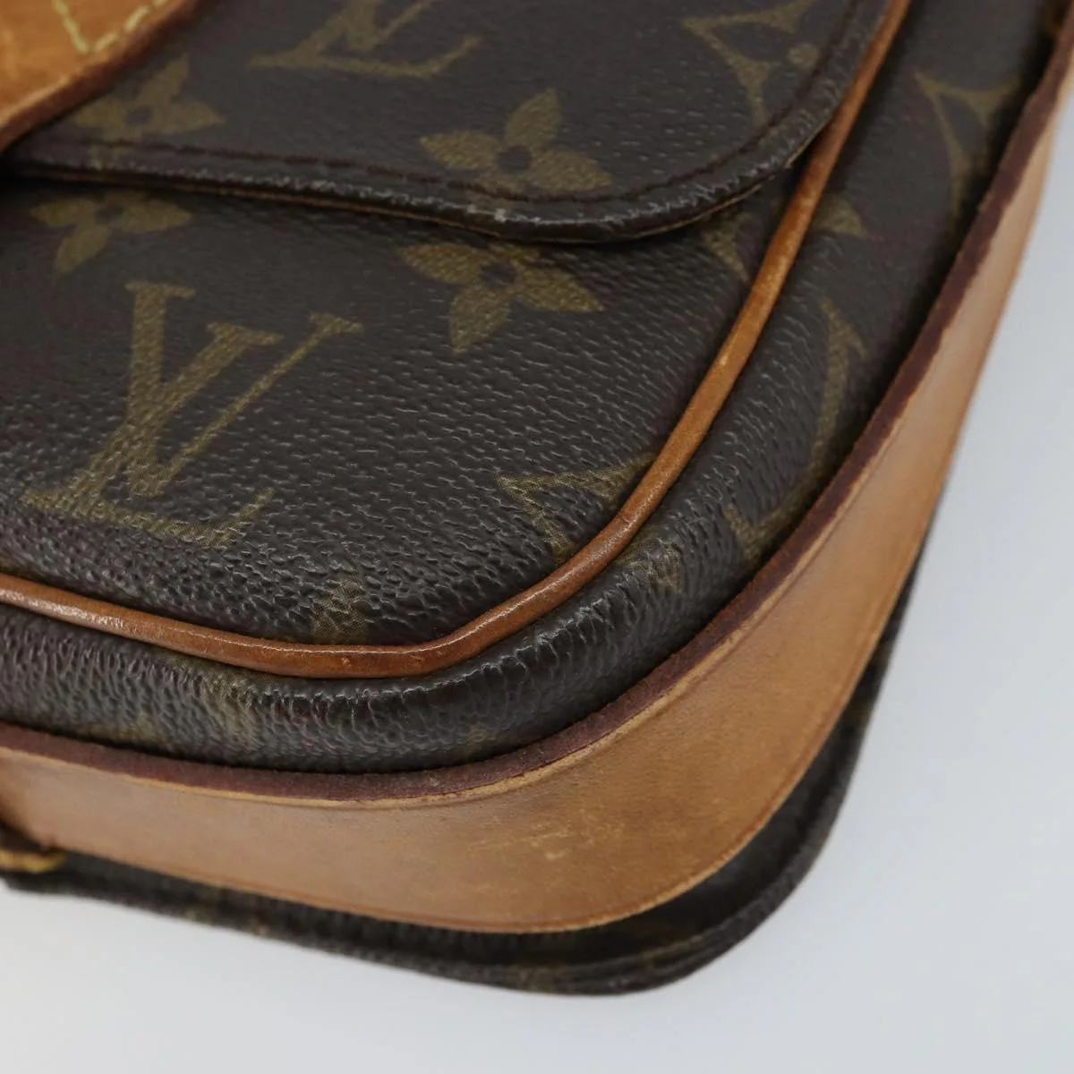 Louis Vuitton Cartouchiere Handbag Monogram Canvas - Image 9