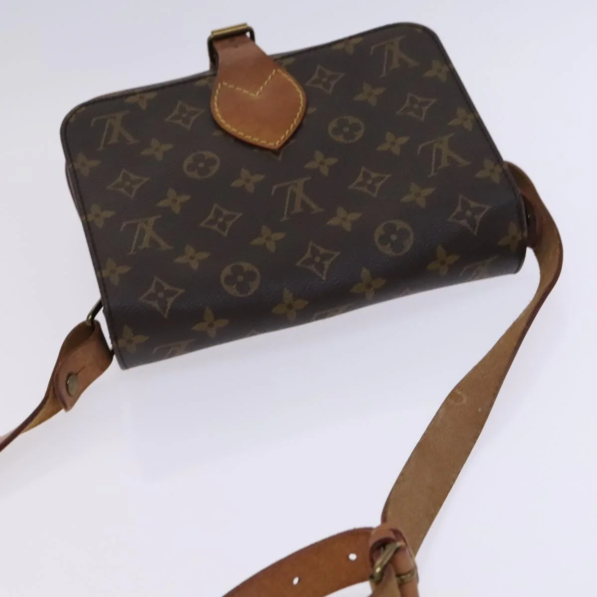 Louis Vuitton Cartouchiere Handbag Monogram Canvas - Image 15