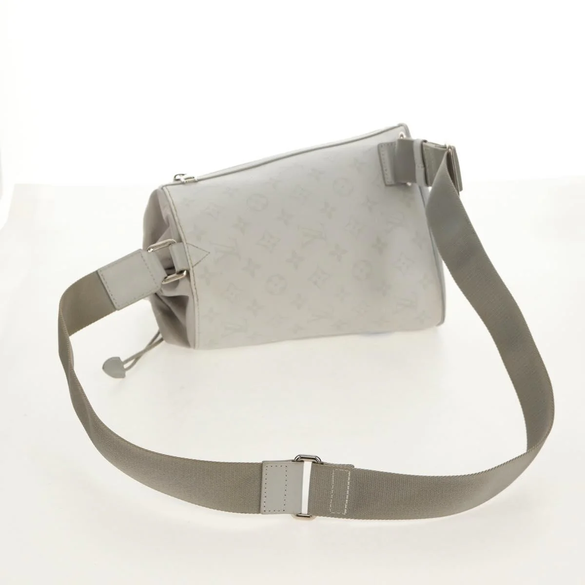 Louis Vuitton Chalk Sling Bag Limited Edition Logo Story Monogram Canvas - Image 7