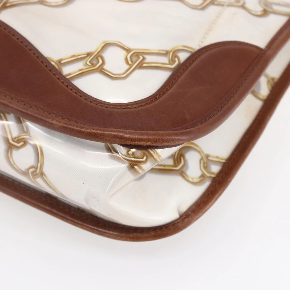 Louis Vuitton Charms Musette Handbag PVC Over Printed Silk - Image 11