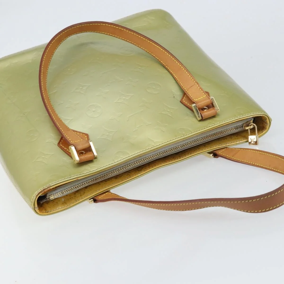 Louis Vuitton Houston Handbag Monogram Vernis - Image 13