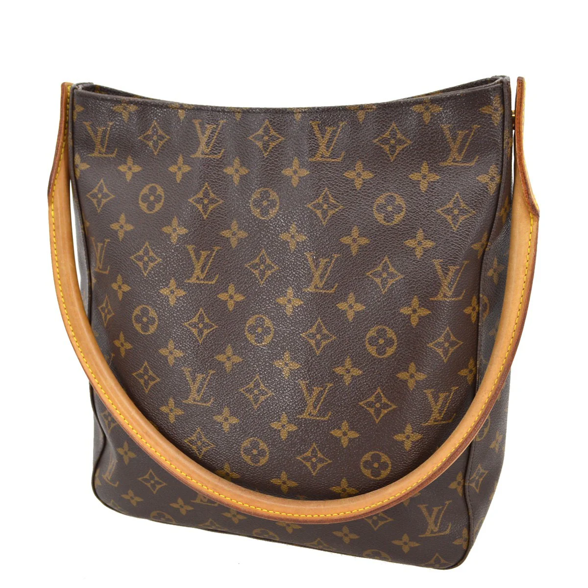 Louis Vuitton Monogram Looping Handbag Monogram Canvas - Image 2