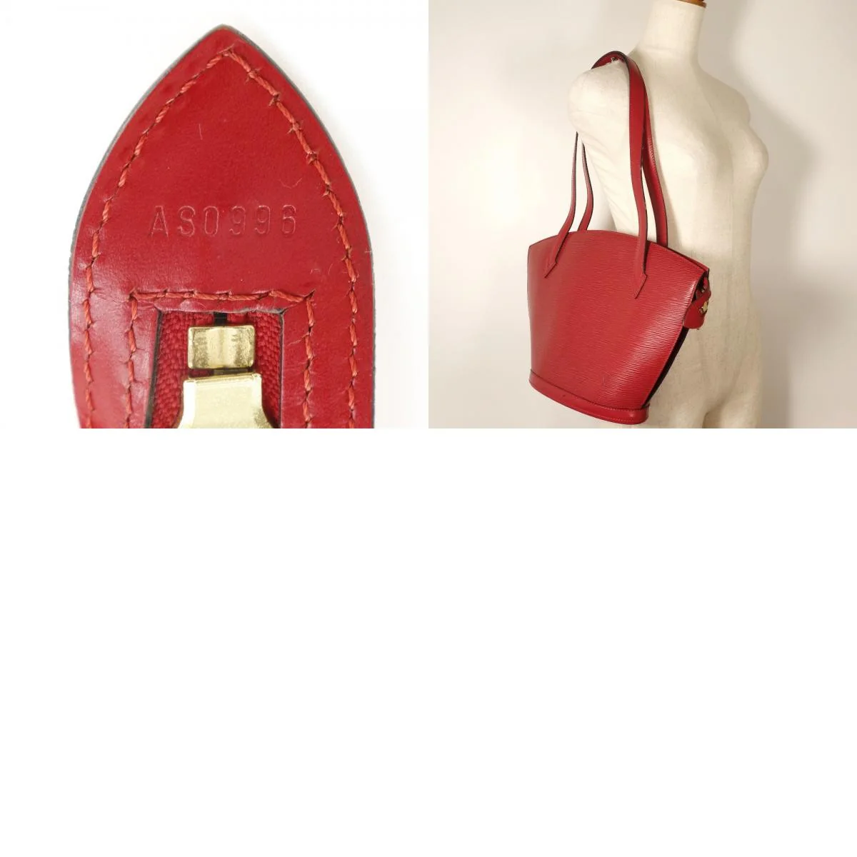 Louis Vuitton Saint Jacques Handbag Epi Leather - Image 5