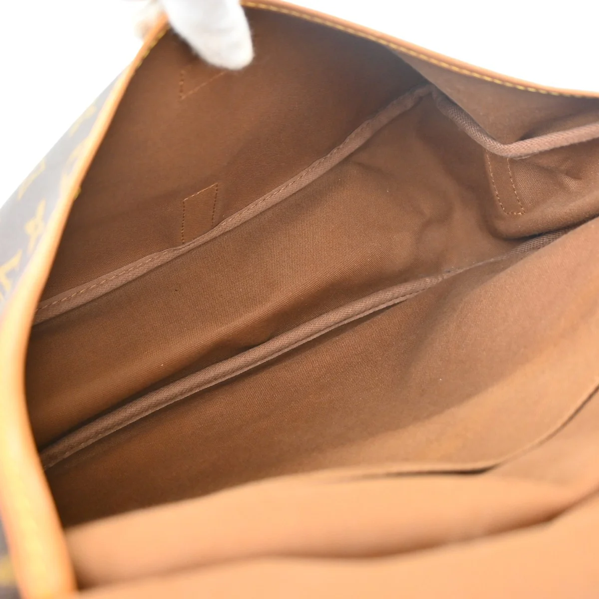 Louis Vuitton Saumur Handbag Monogram Canvas - Image 3