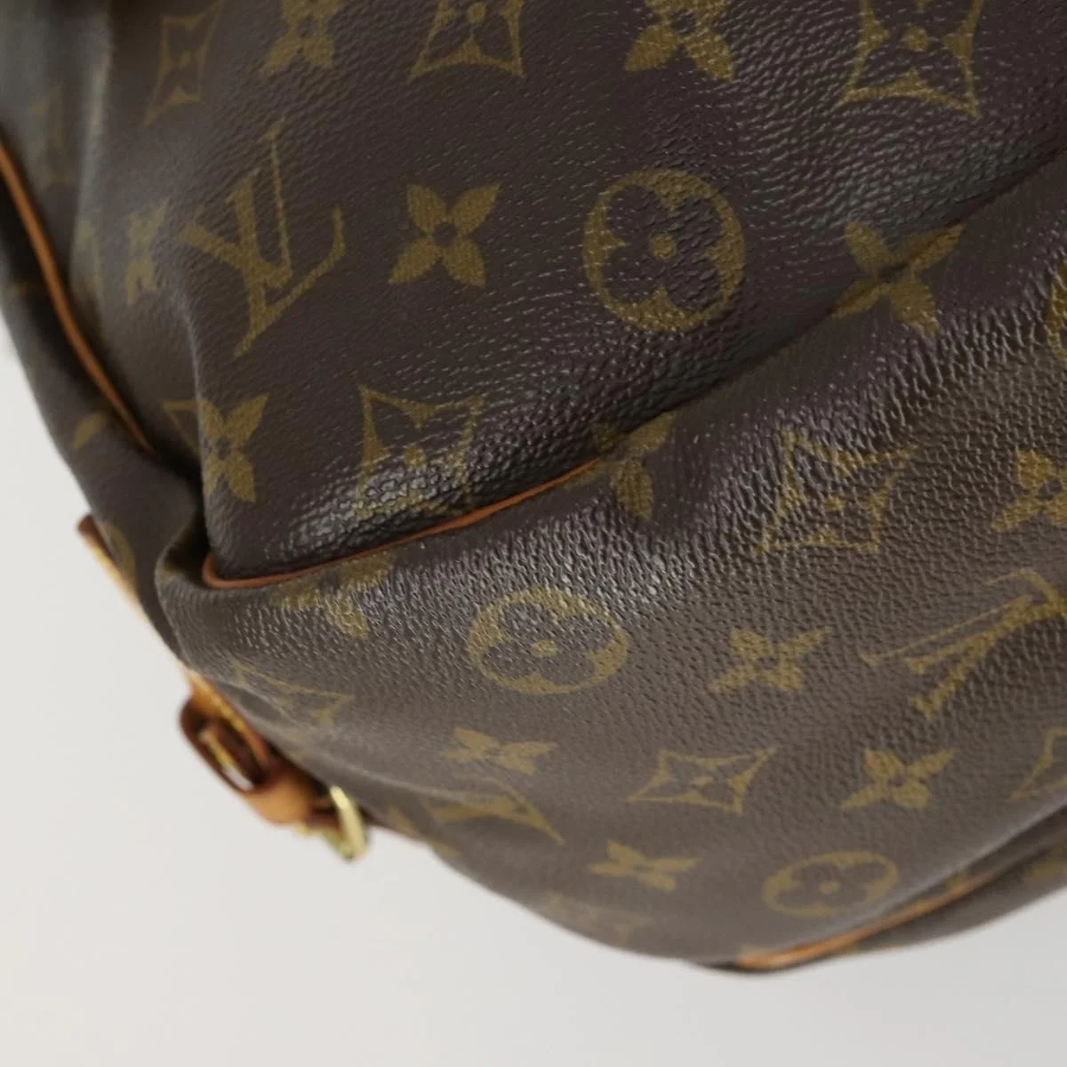 Louis Vuitton Saumur Handbag Monogram Canvas - Image 10