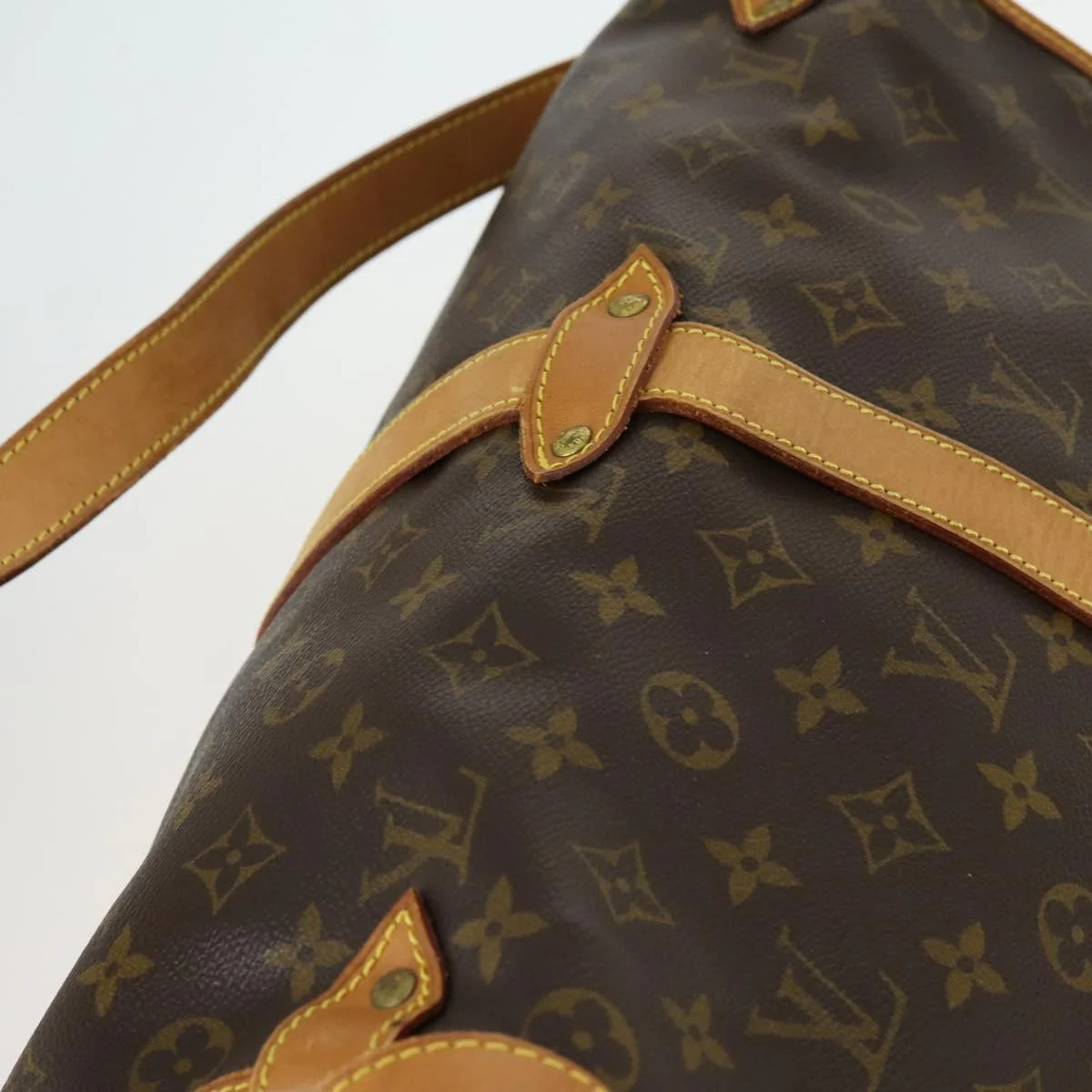 Louis Vuitton Saumur Handbag Monogram Canvas - Image 13