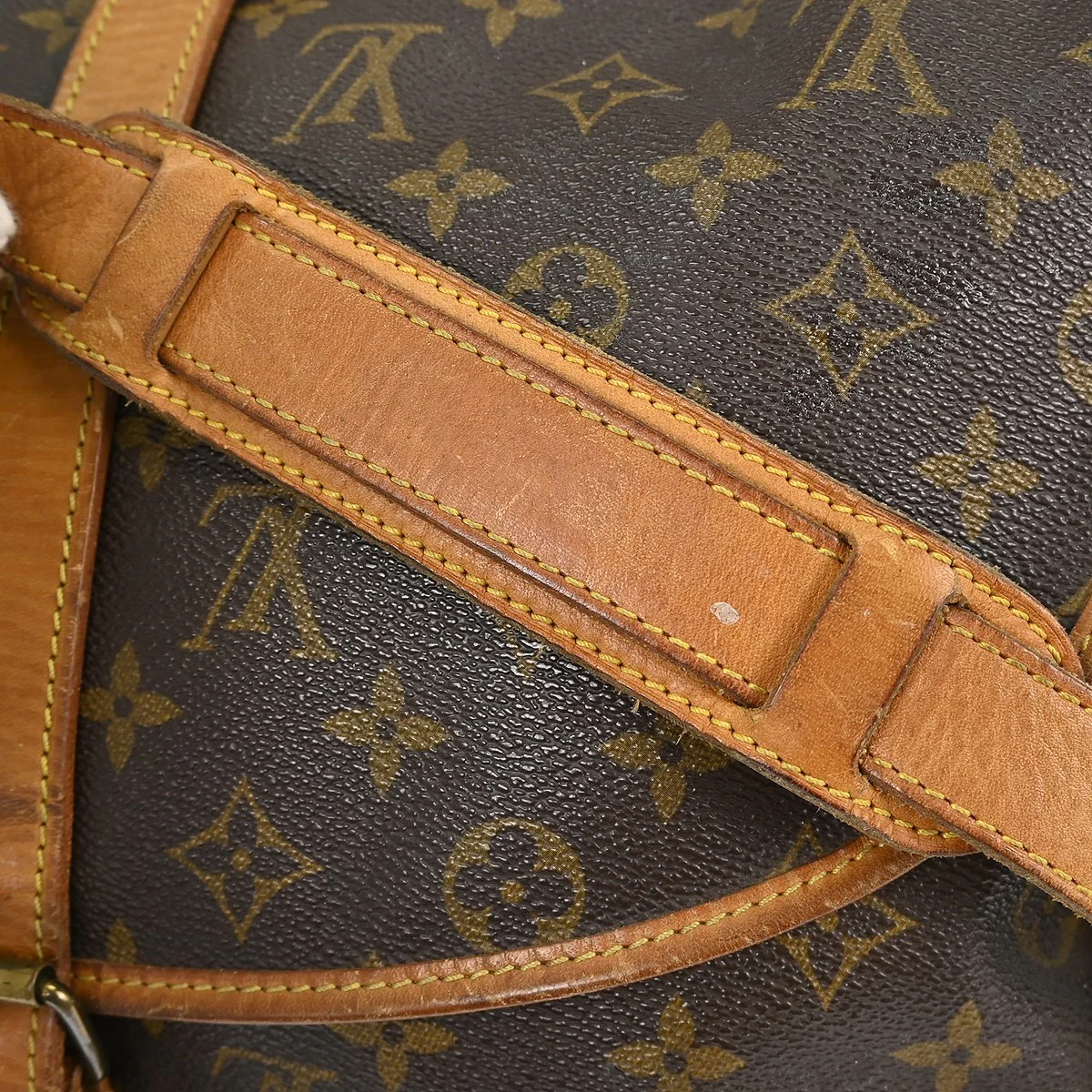 Louis Vuitton Saumur Handbag Monogram Canvas - Image 14