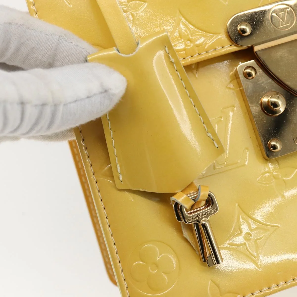 Louis Vuitton Spring Street NM Handbag Patent leather - Image 14