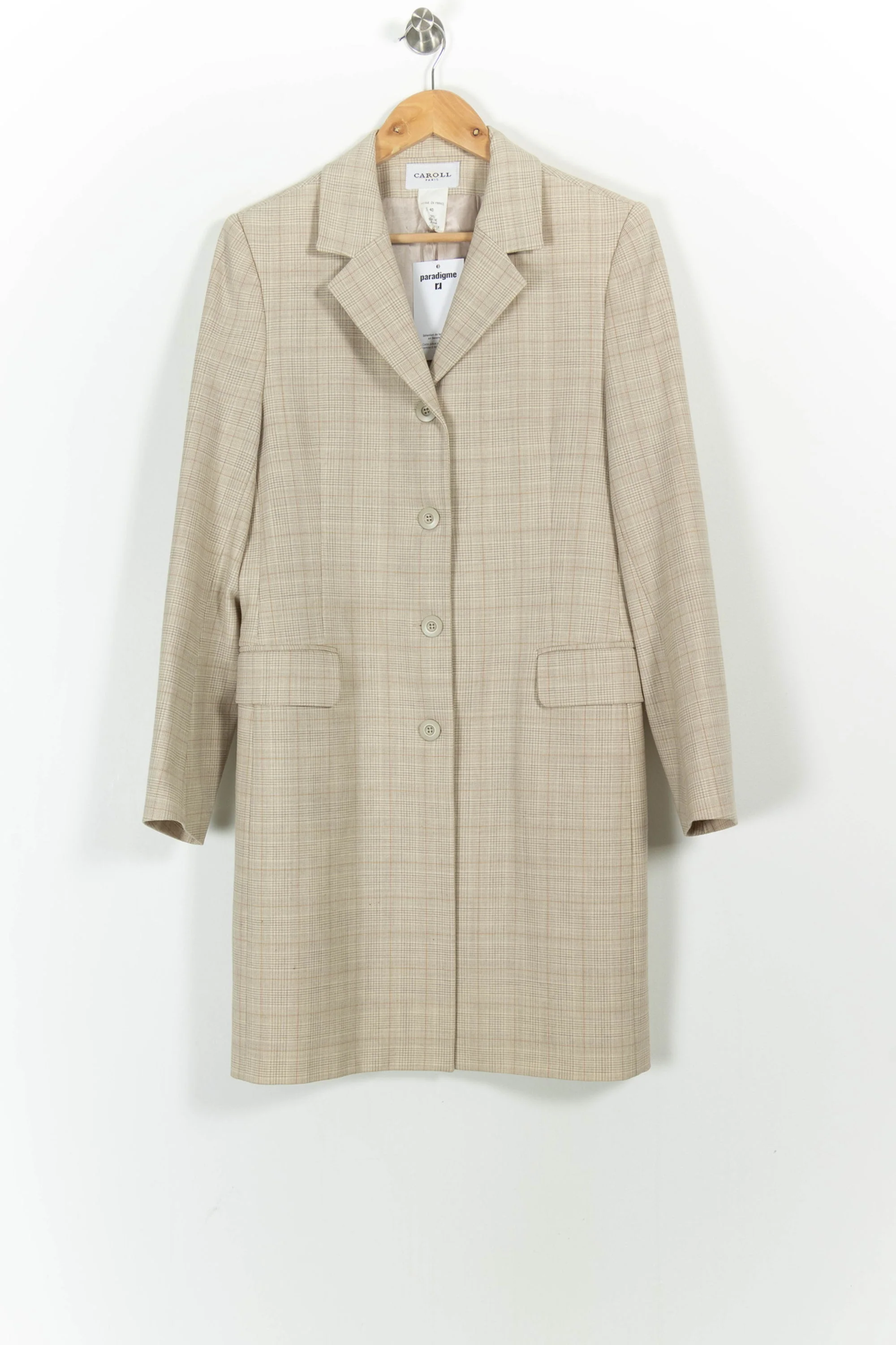 Manteau Beige - Taille L/40 - Image 2