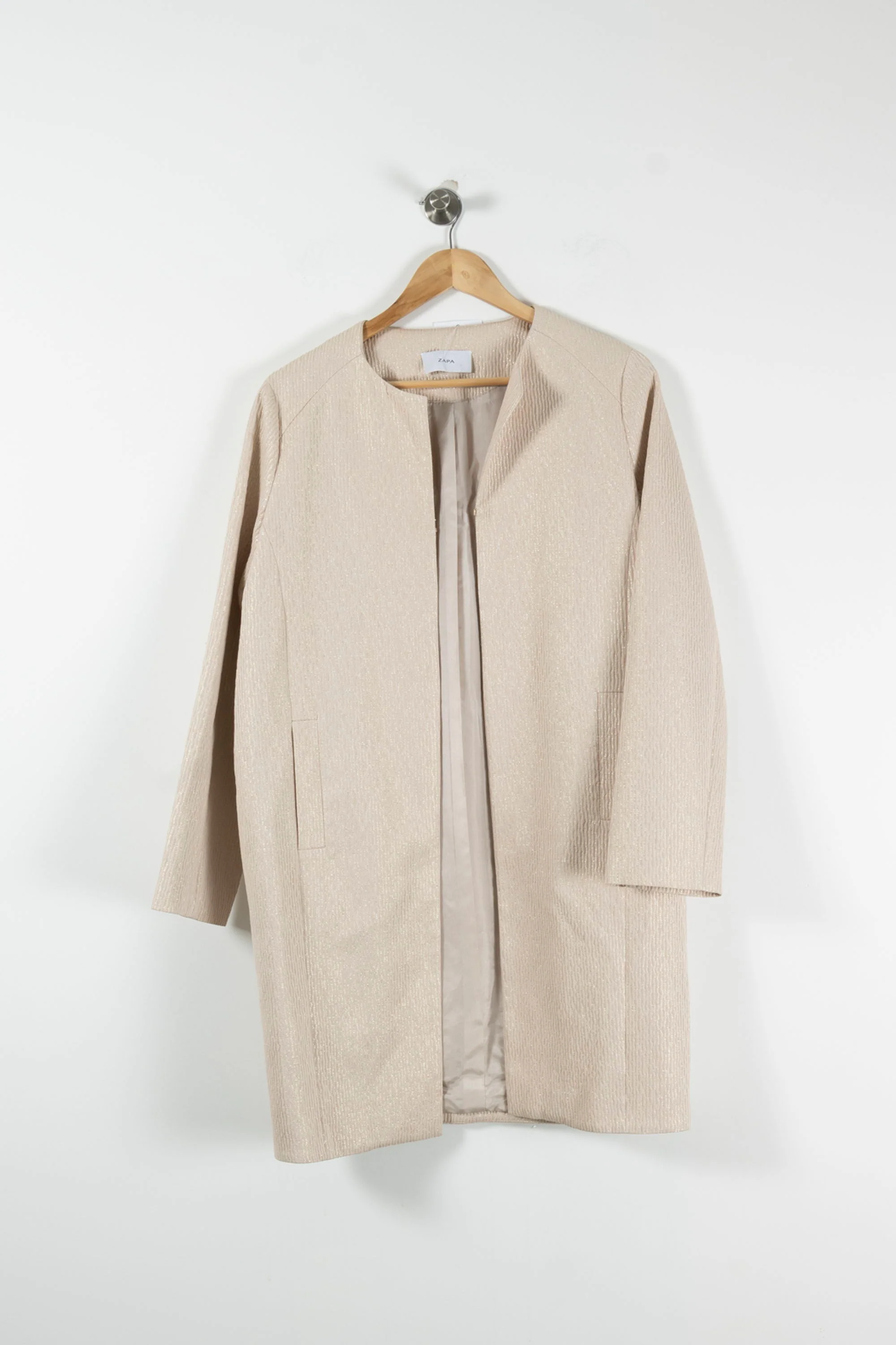 Manteau Beige - Taille M/38 - Image 2