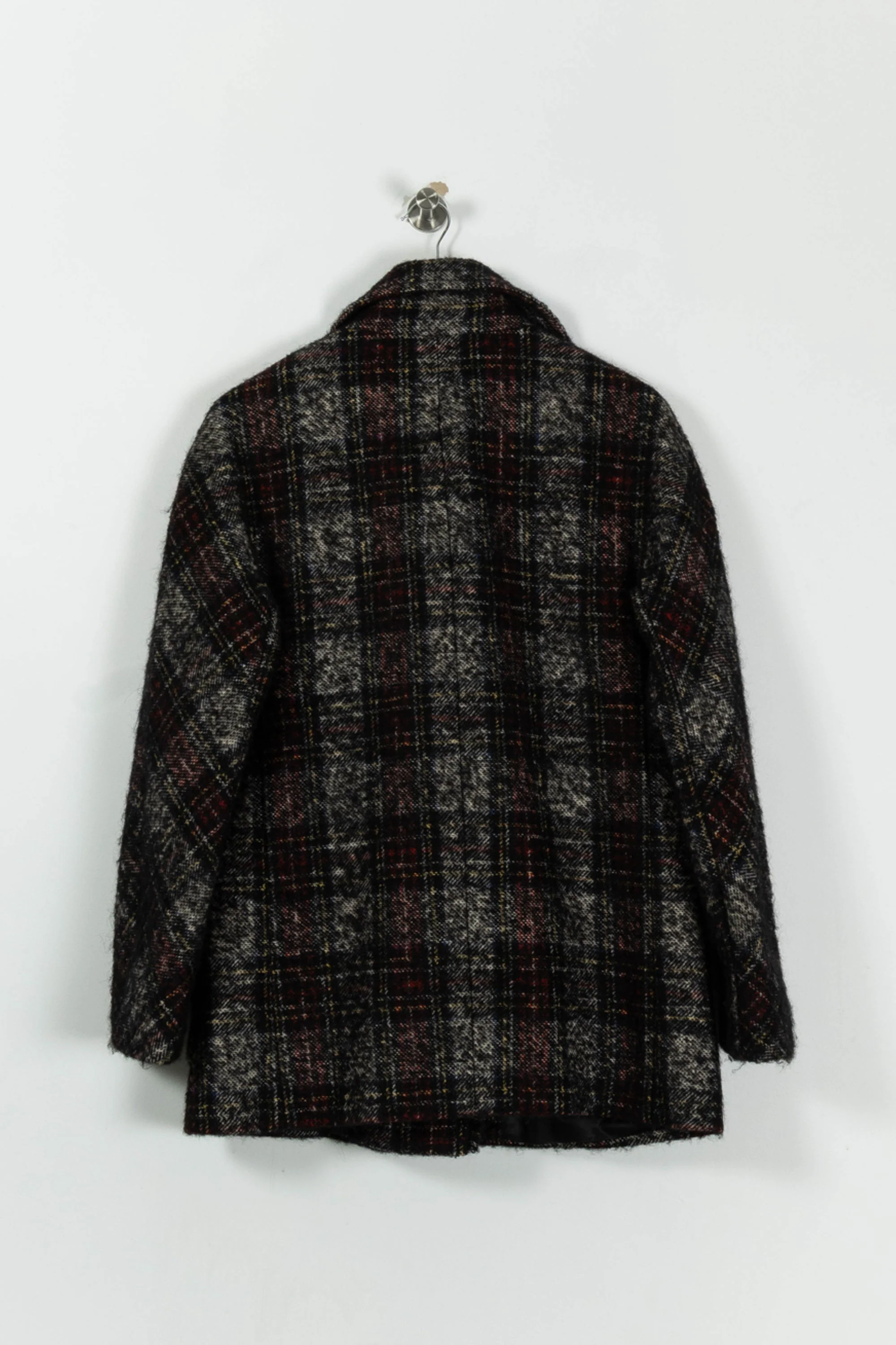 Manteau Gris et Rouge - Taille XL/42 - Image 4
