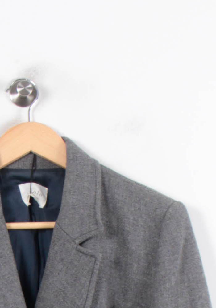 Manteau Long Gris - Taille XL/42 - Image 3