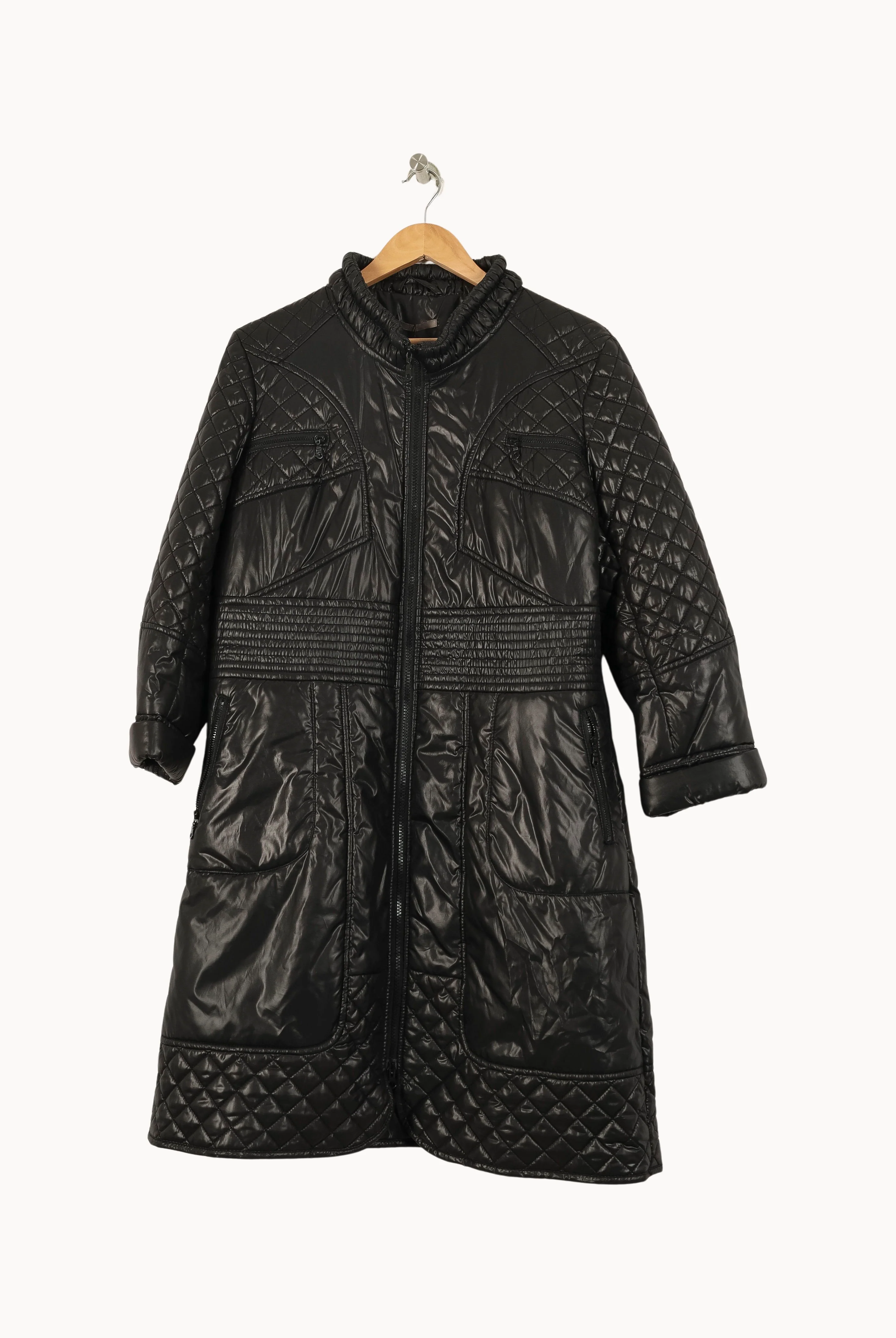 Manteau Matelassé Noir - Taille XXL/44 - Image 2