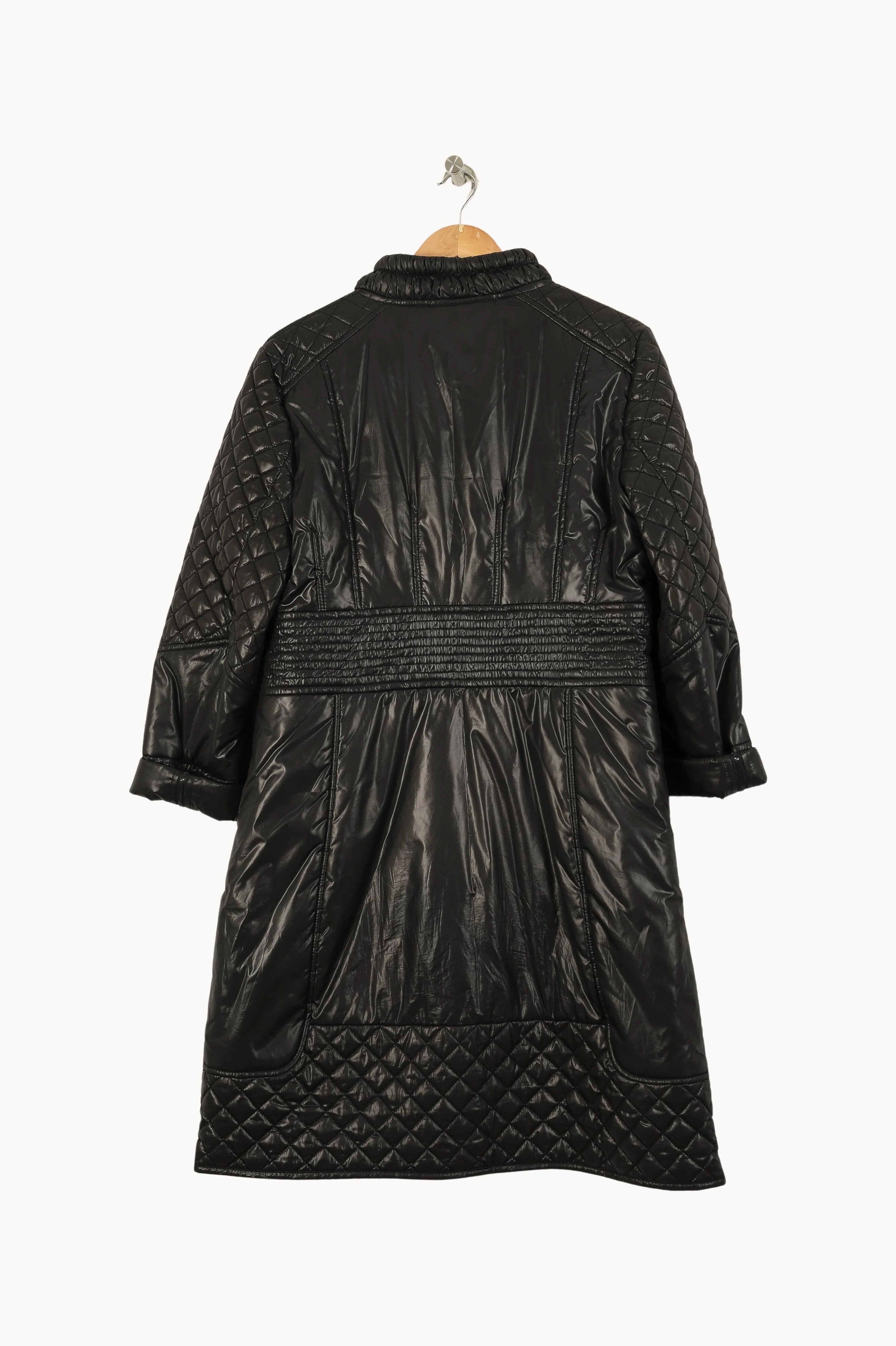 Manteau Matelassé Noir - Taille XXL/44 - Image 4
