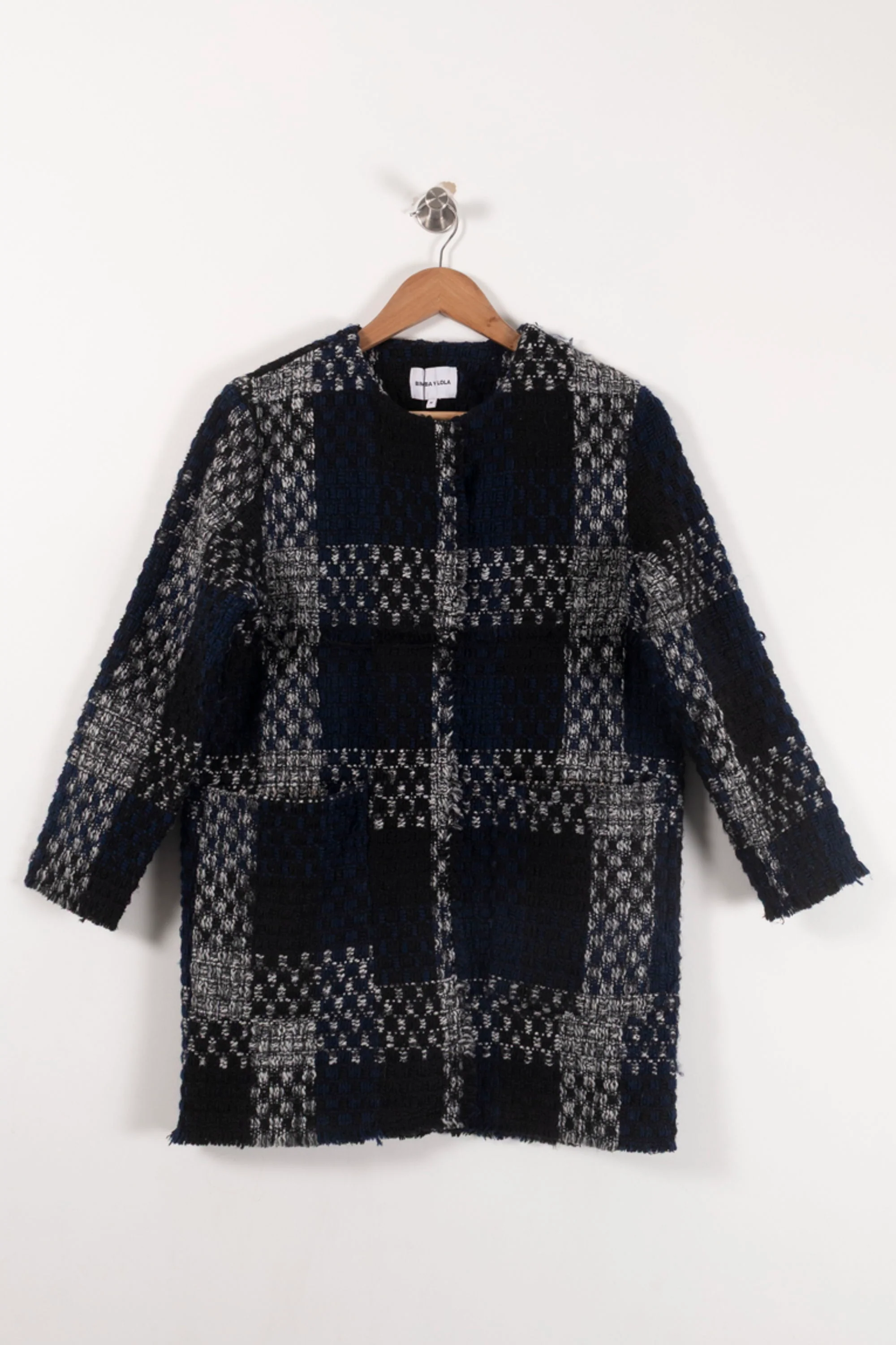 Manteau Noir et Gris - Taille M/38 - Image 2