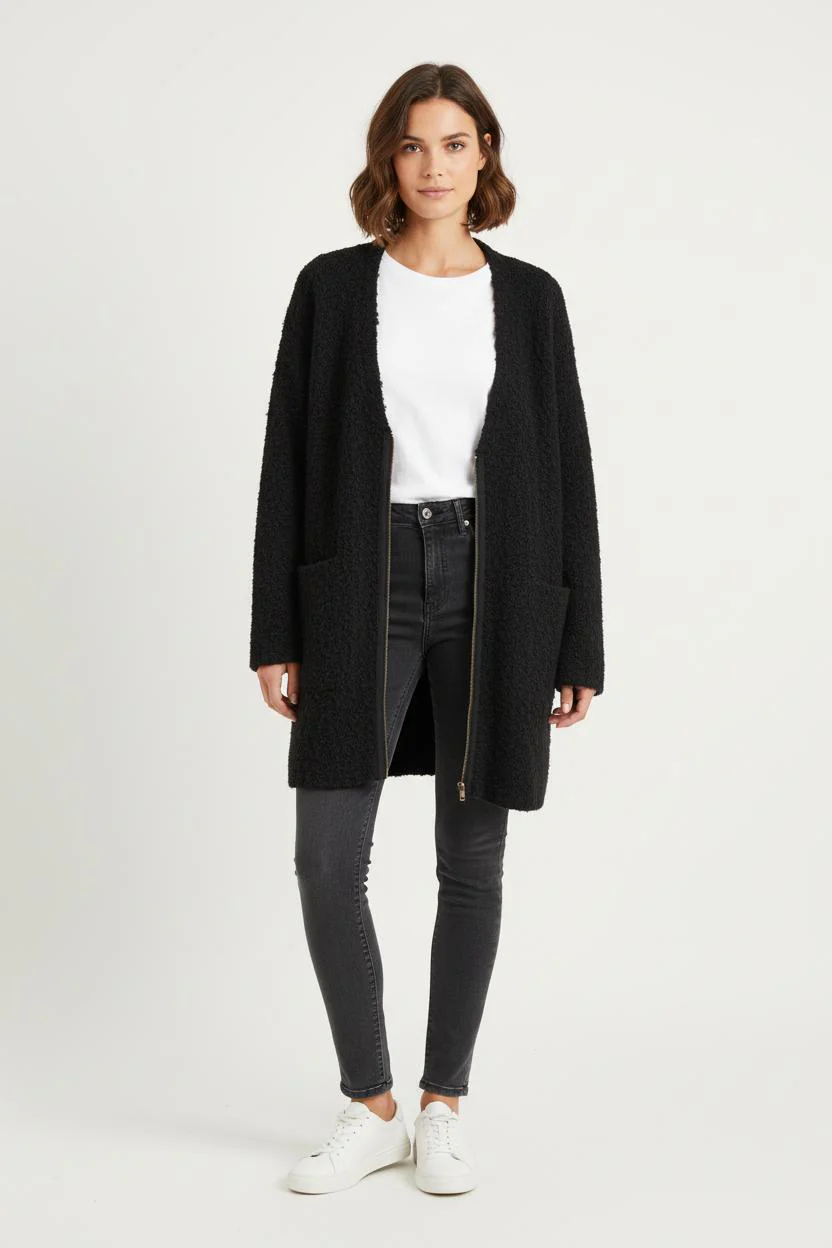 Manteau Noir - Taille M/38