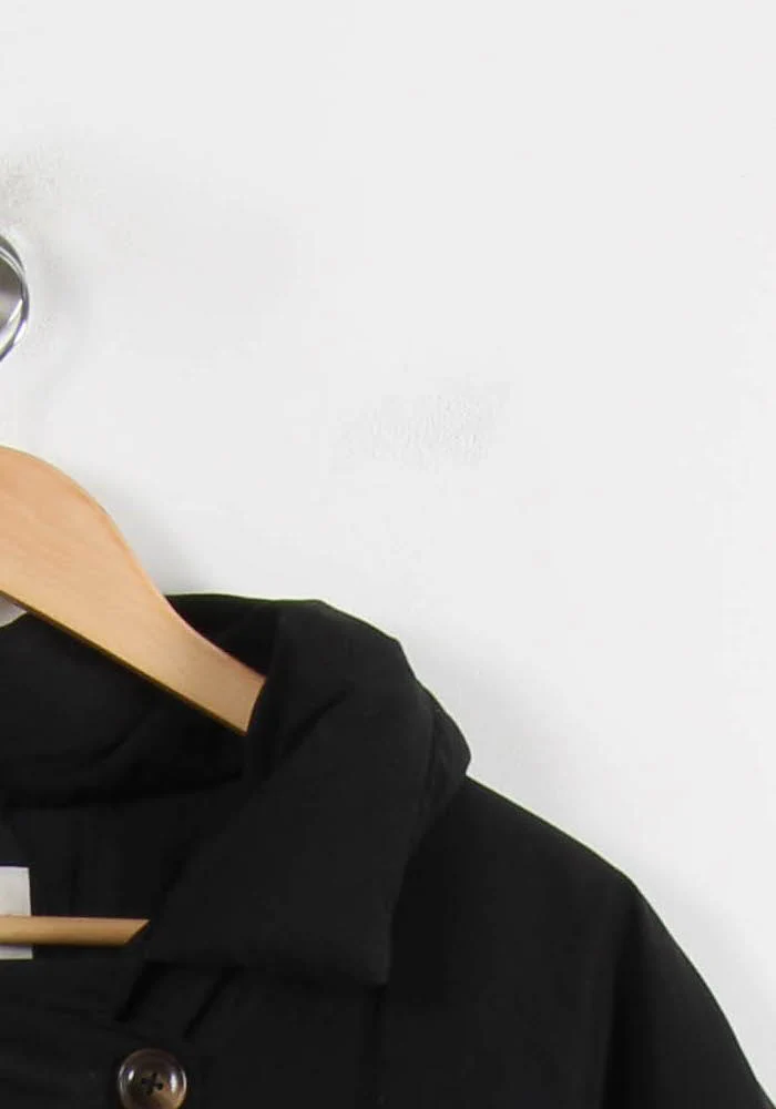 Manteau Noir - Taille S/36 - Image 3