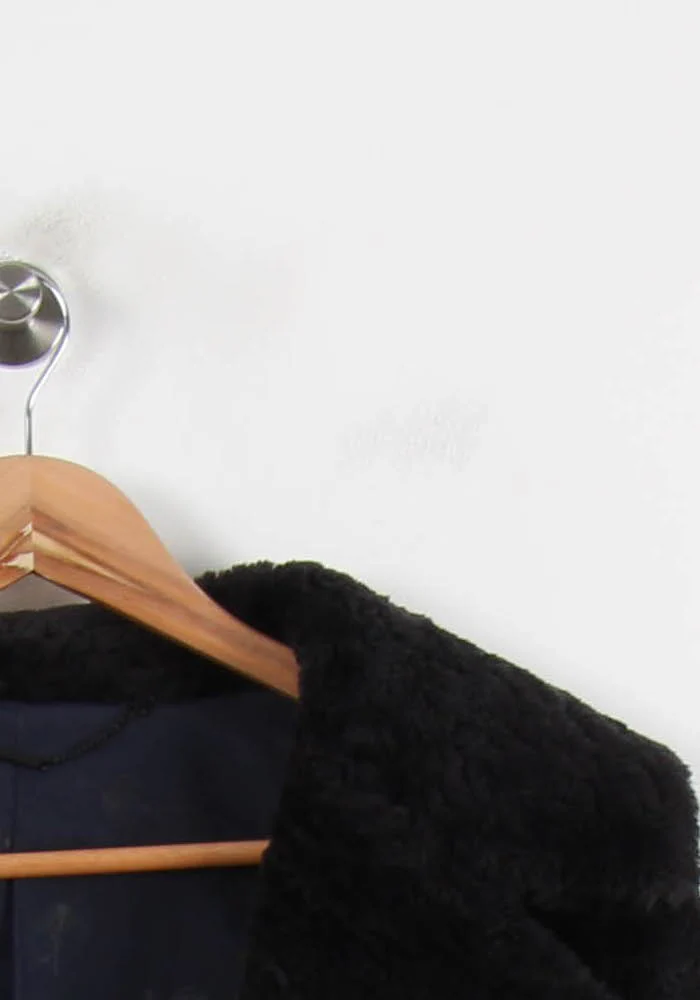 Manteau Noir - Taille XS/34 - Image 3