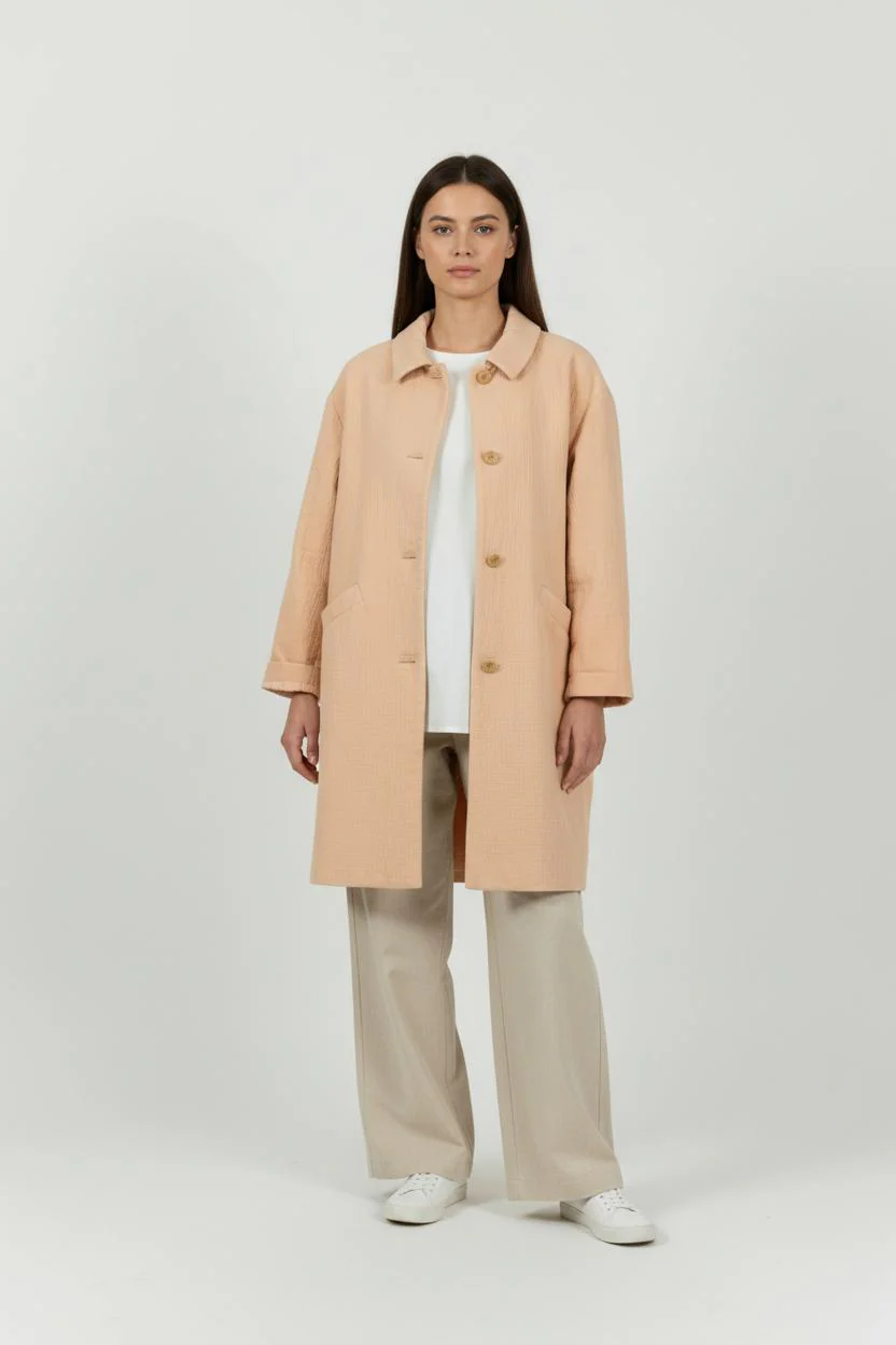 Manteau Rose - Taille S/36