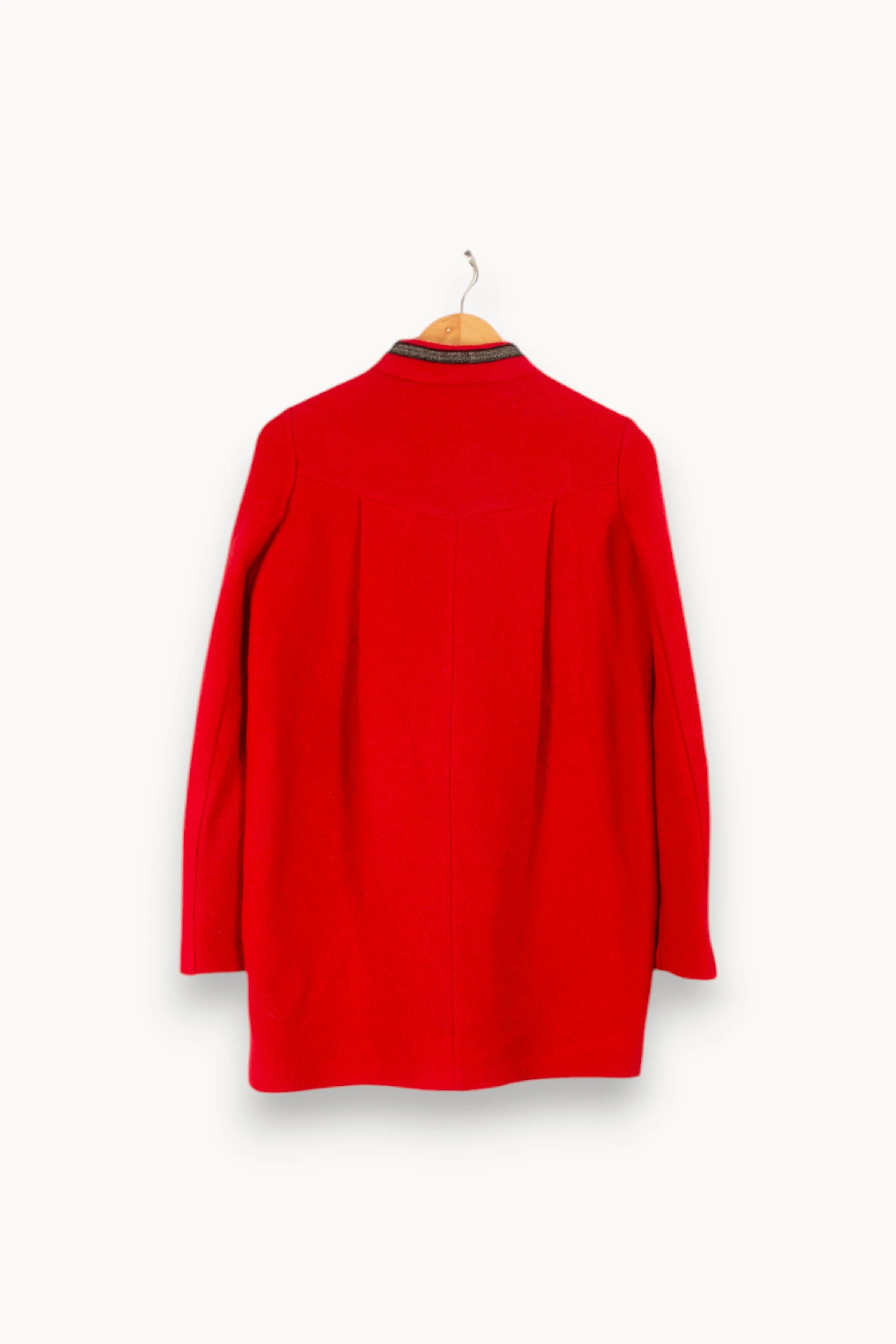 Manteau rouge - Taille M/38 - Image 4