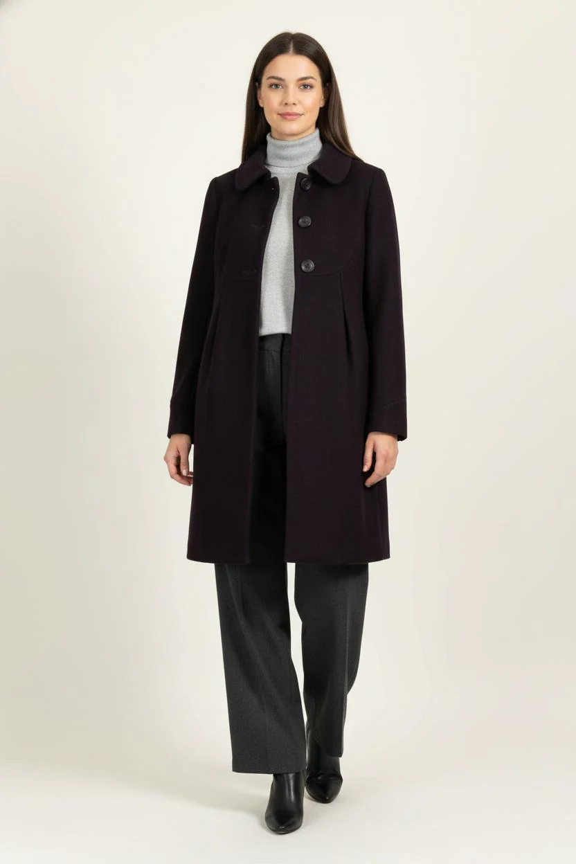 Manteau Violet - Taille S/36