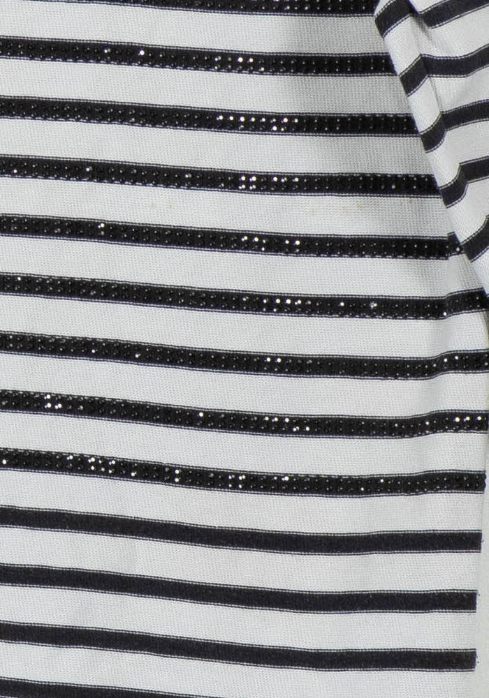 Marinière Blanche et Noire - Taille M/38 - Image 3