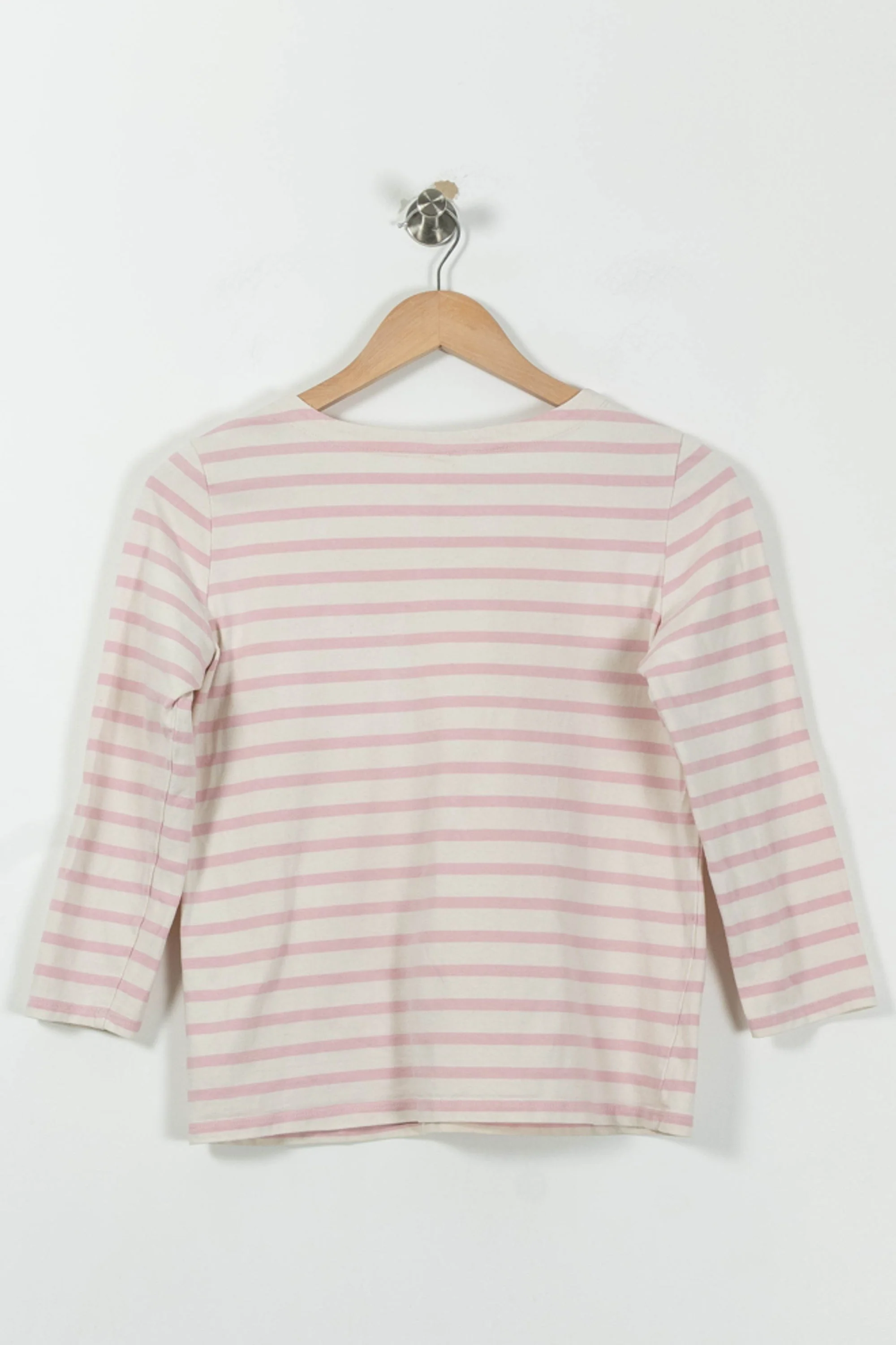 Marinière Rose et Blanc - Taille XS/34 - Image 4