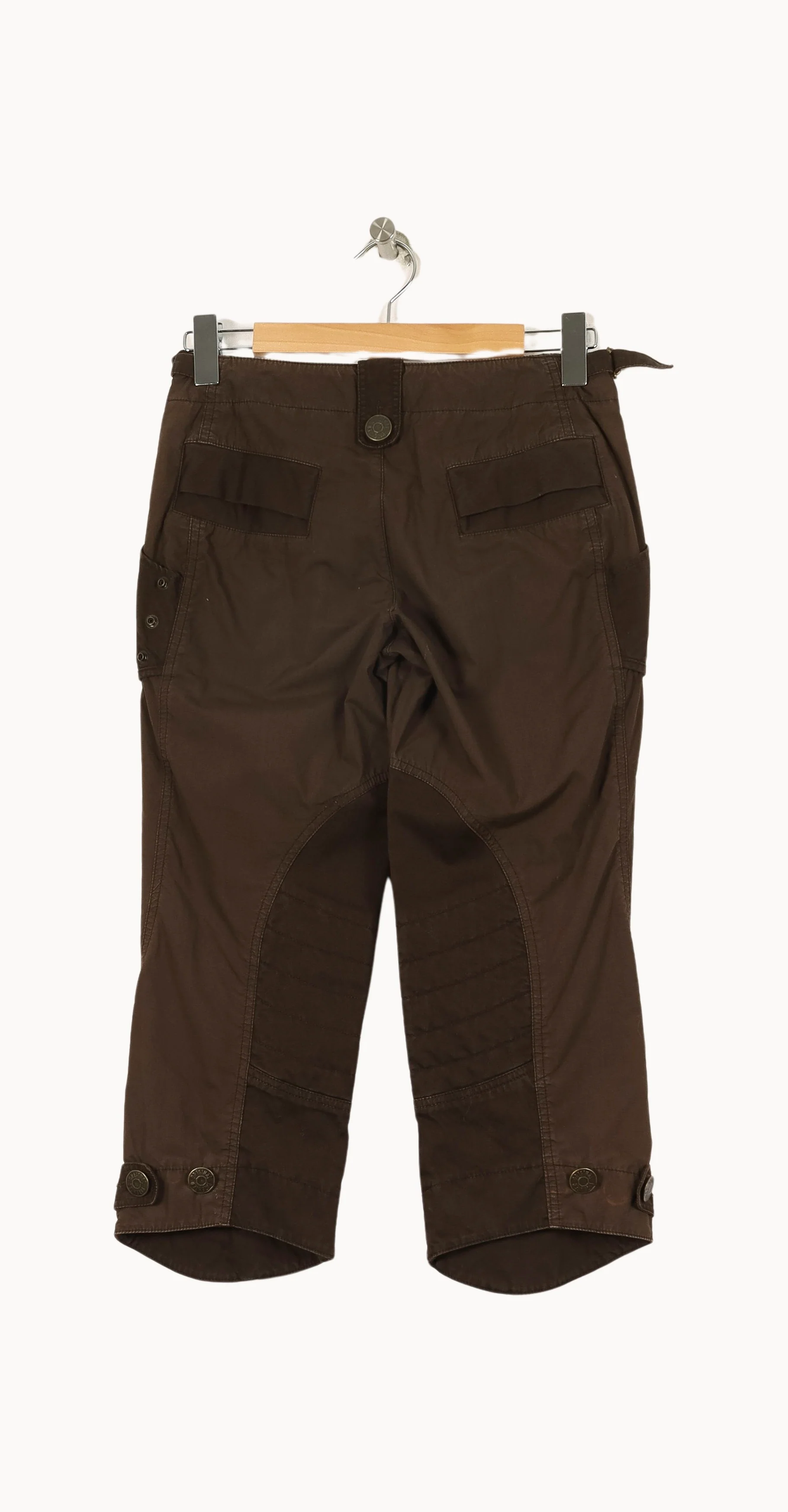 Pantacourt Marron - Taille S/36 - Image 4