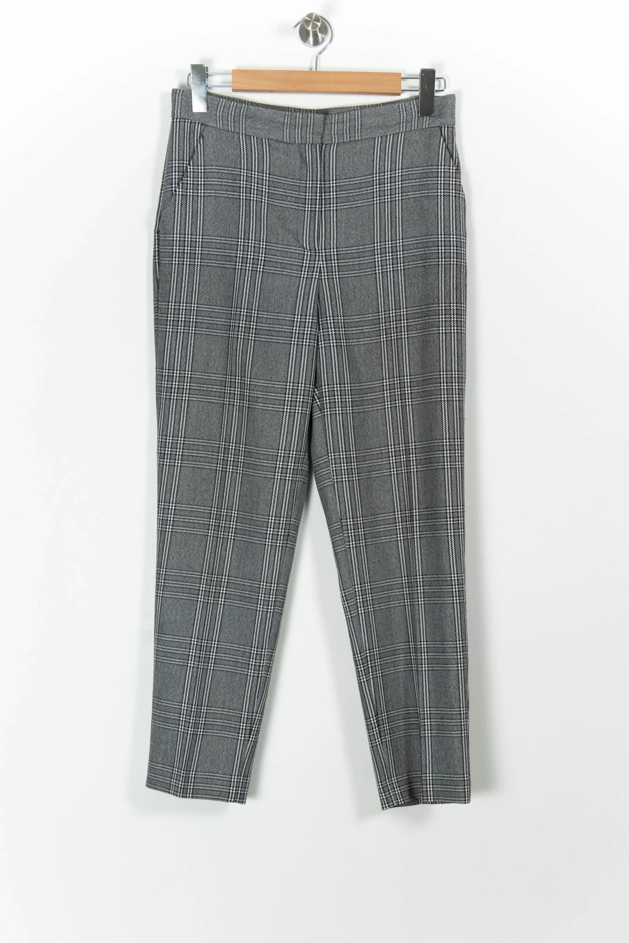 Pantalon À Carreaux Gris - Taille L/40 - Image 2
