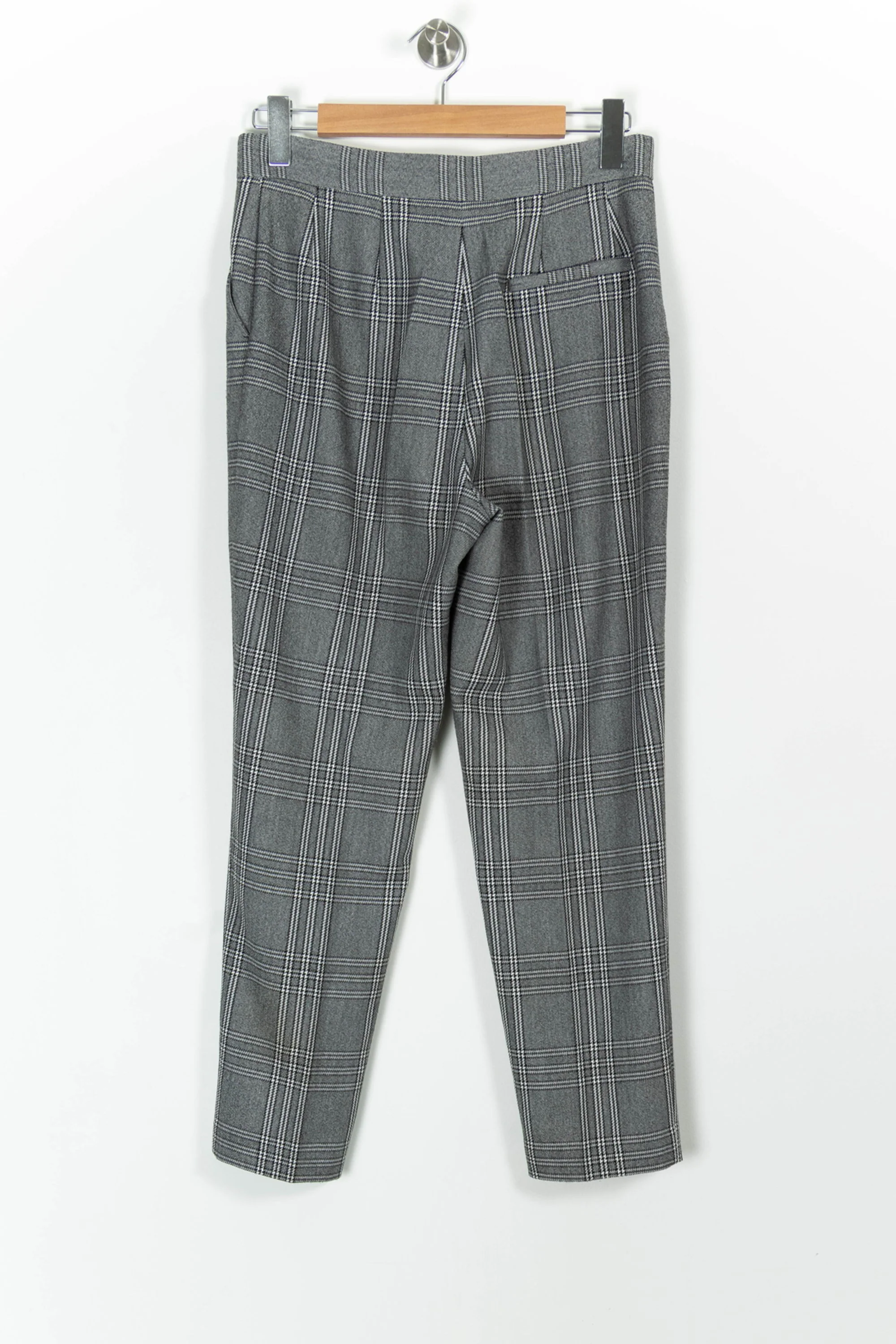 Pantalon À Carreaux Gris - Taille L/40 - Image 4
