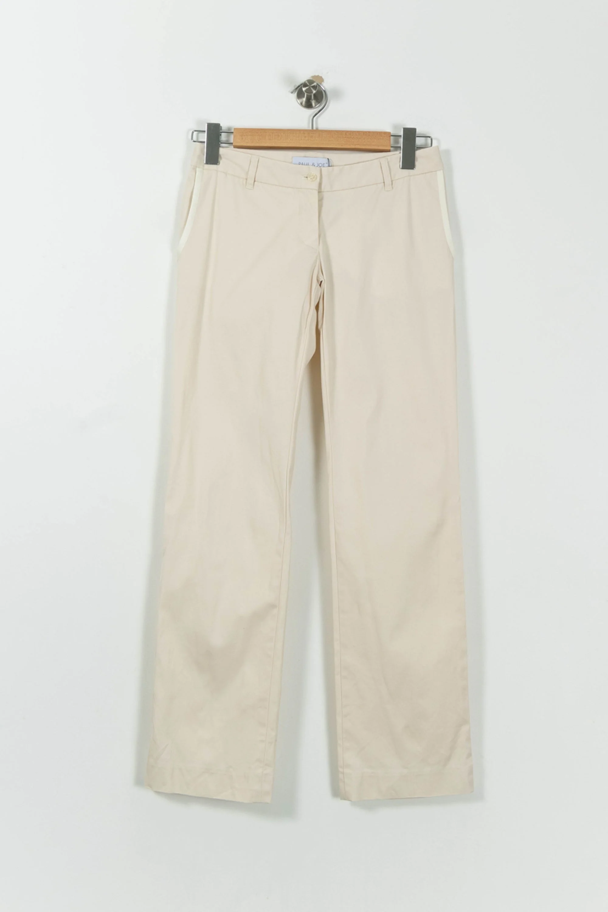 Pantalon Beige - Taille S/36 - Image 2