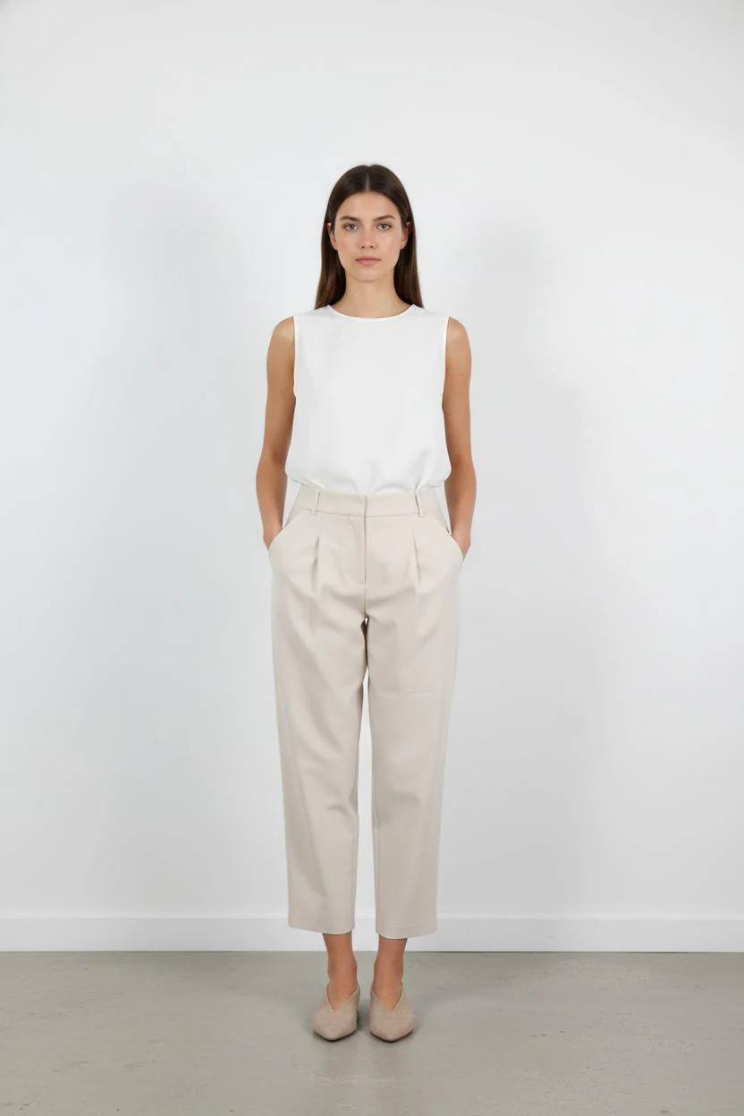 Pantalon Beige - Taille S/36