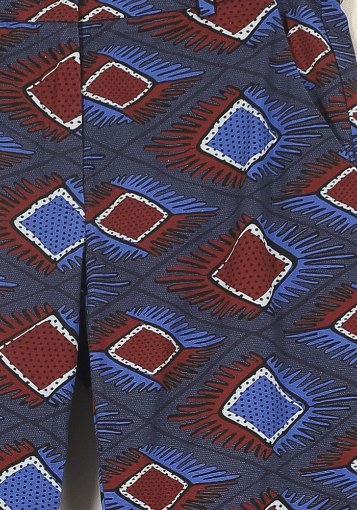 Pantalon Bleu et Rouge - Taille XS/34 - Image 3
