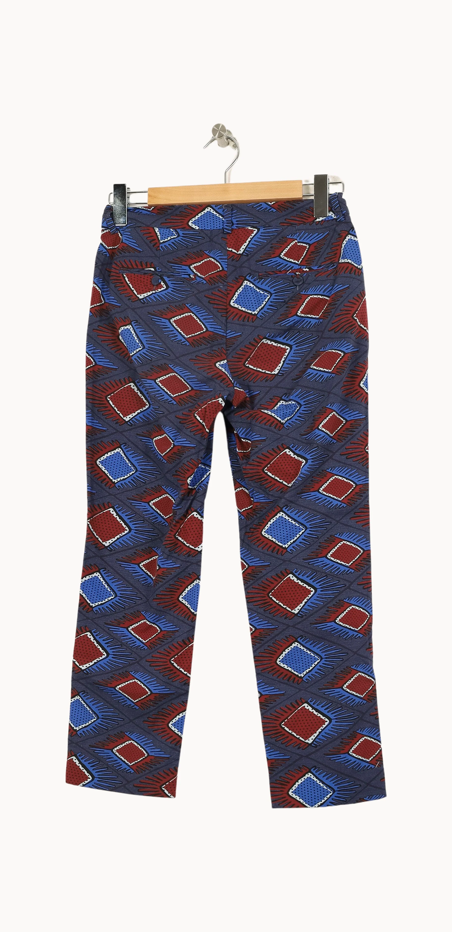 Pantalon Bleu et Rouge - Taille XS/34 - Image 4