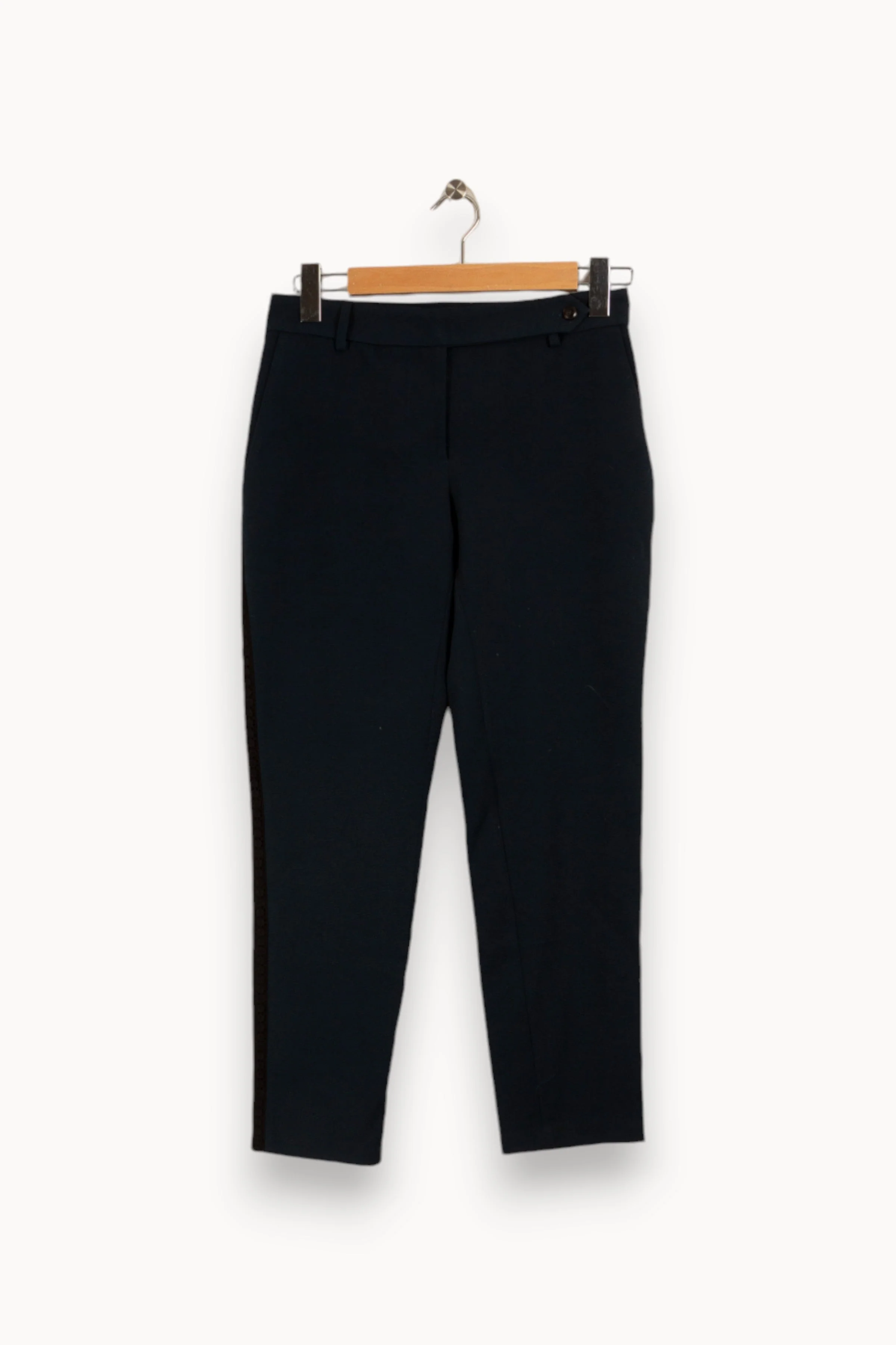 Pantalon bleu foncé - Taille S/36 - Image 2