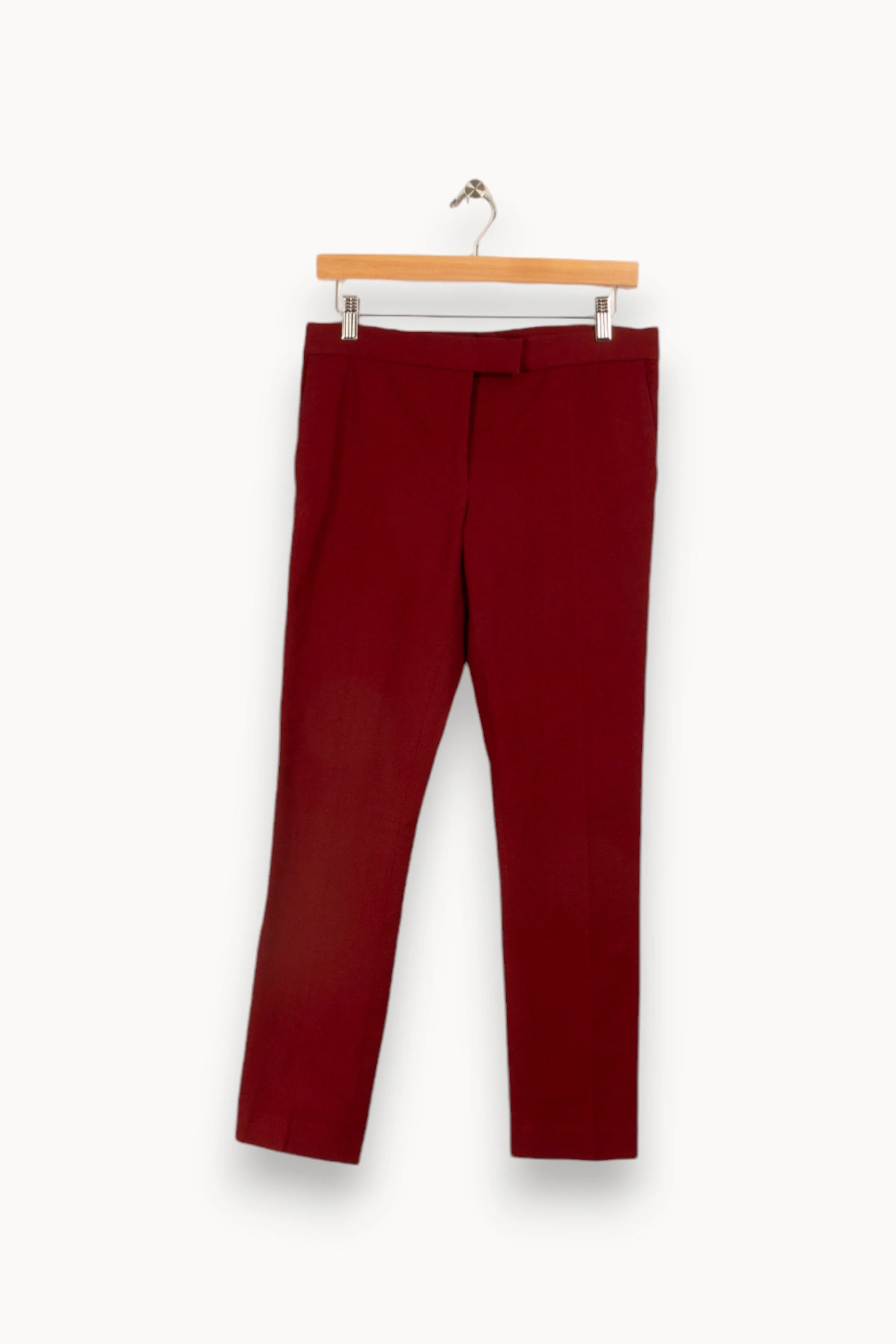 Pantalon bordeaux - Taille S/36 - Image 2