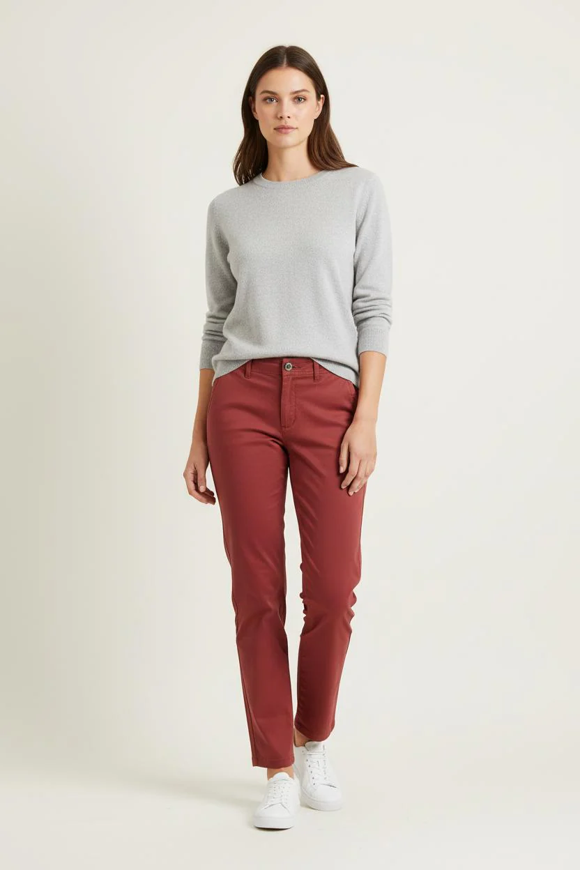 Pantalon Bordeaux - Taille S/36