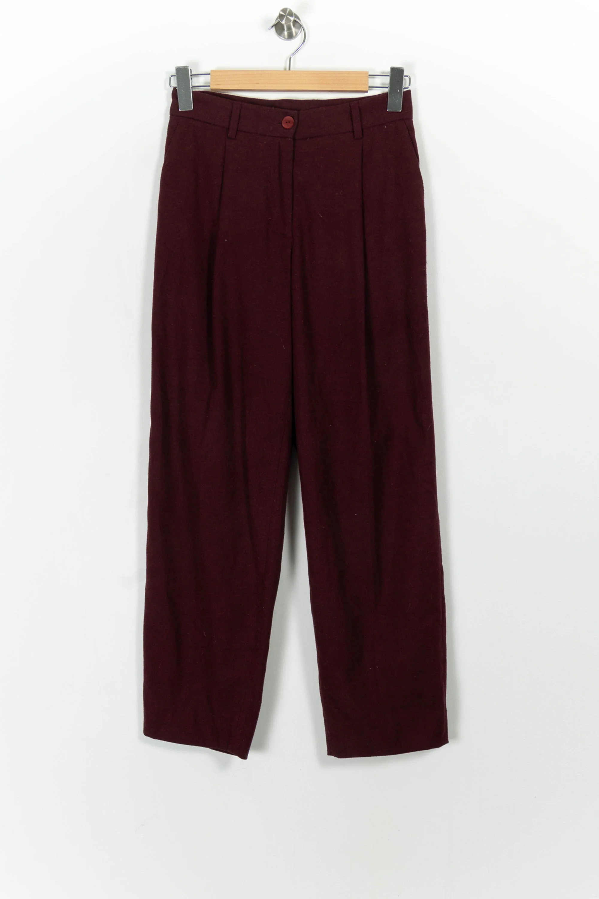 Pantalon Bordeaux - Taille XS/34 - Image 2